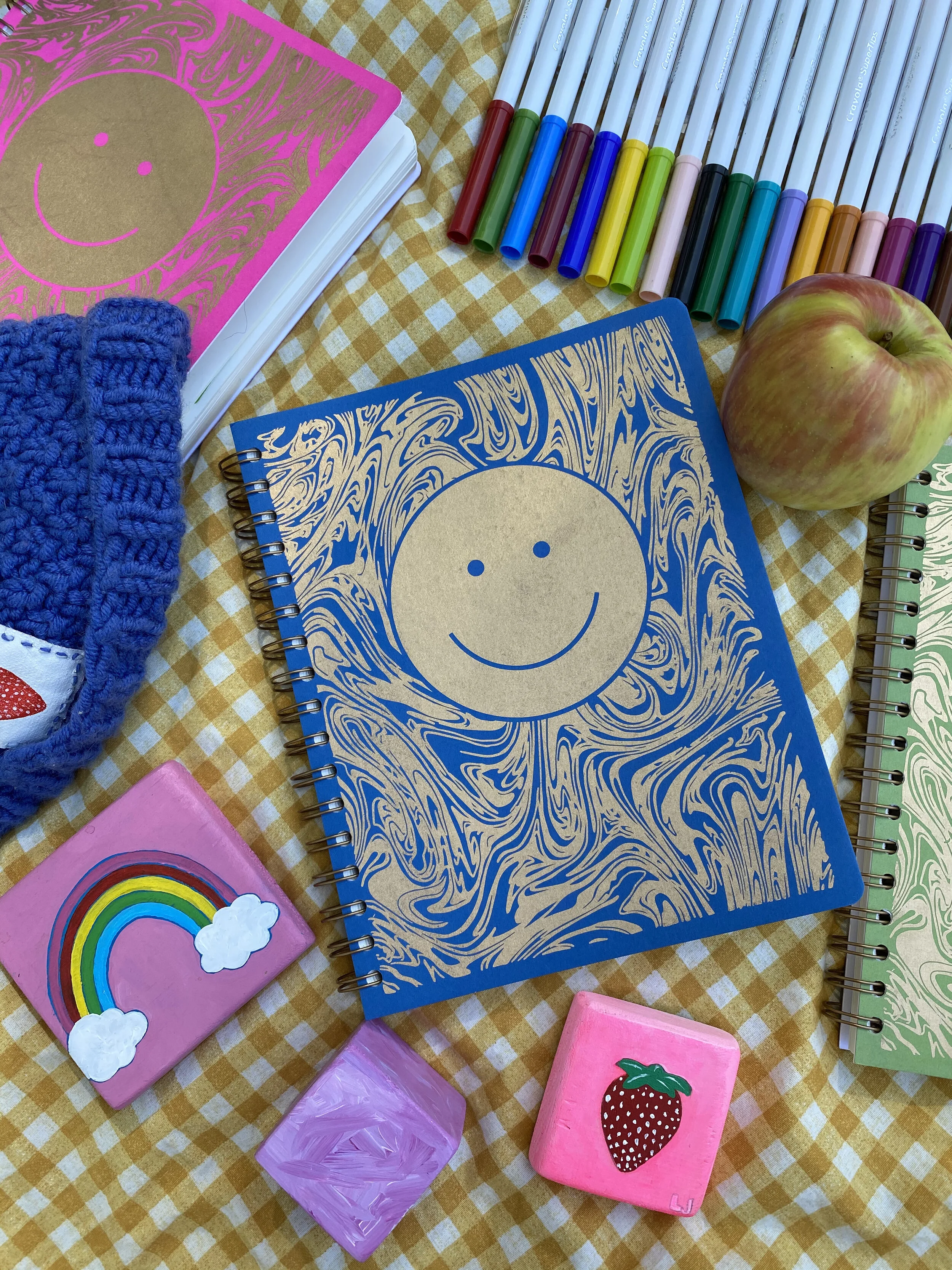 Smiley Dot Grid Journal 