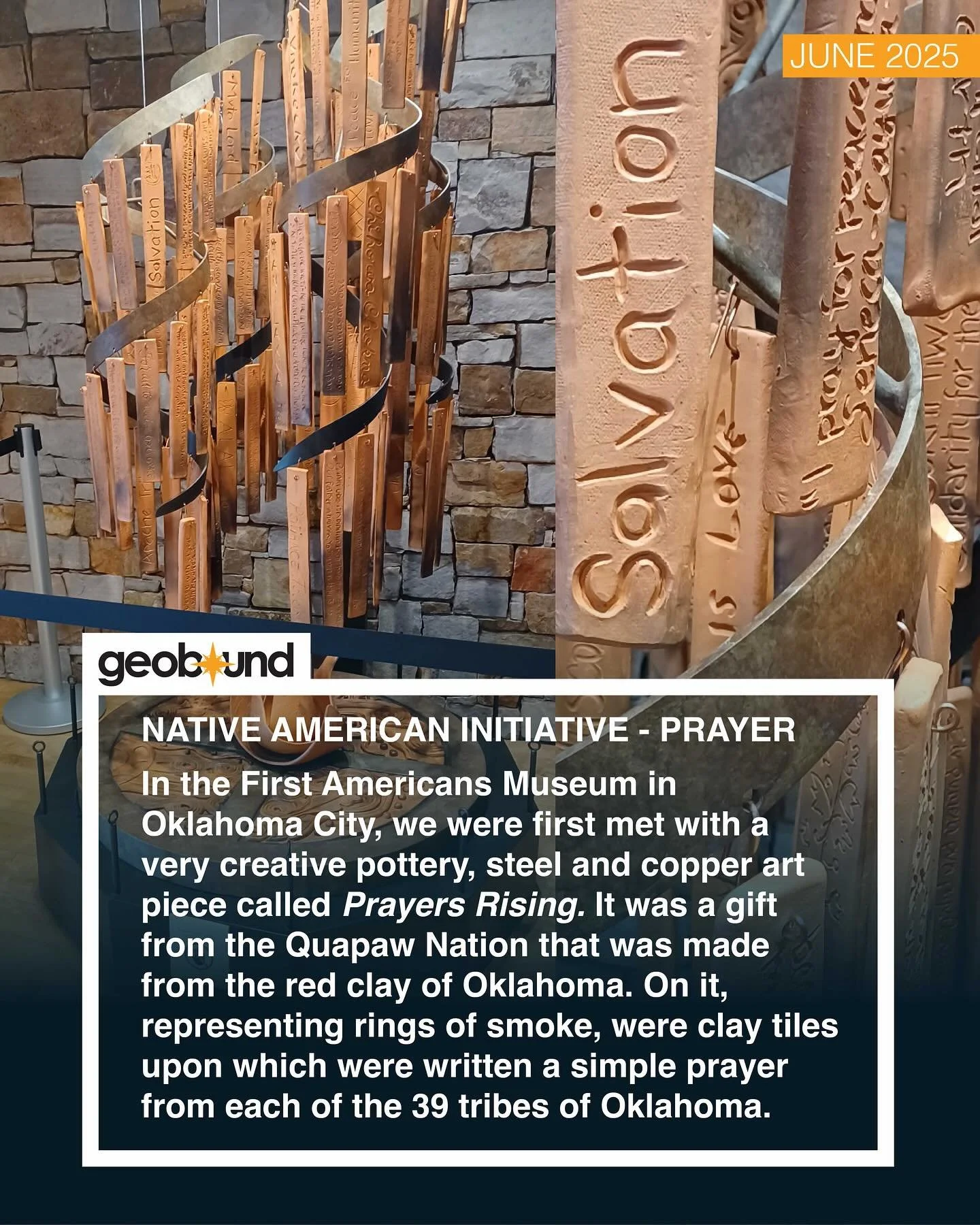 Visited the First Americans Museum in Oklahoma City. Great experience and fueling our passion for the Native American people.