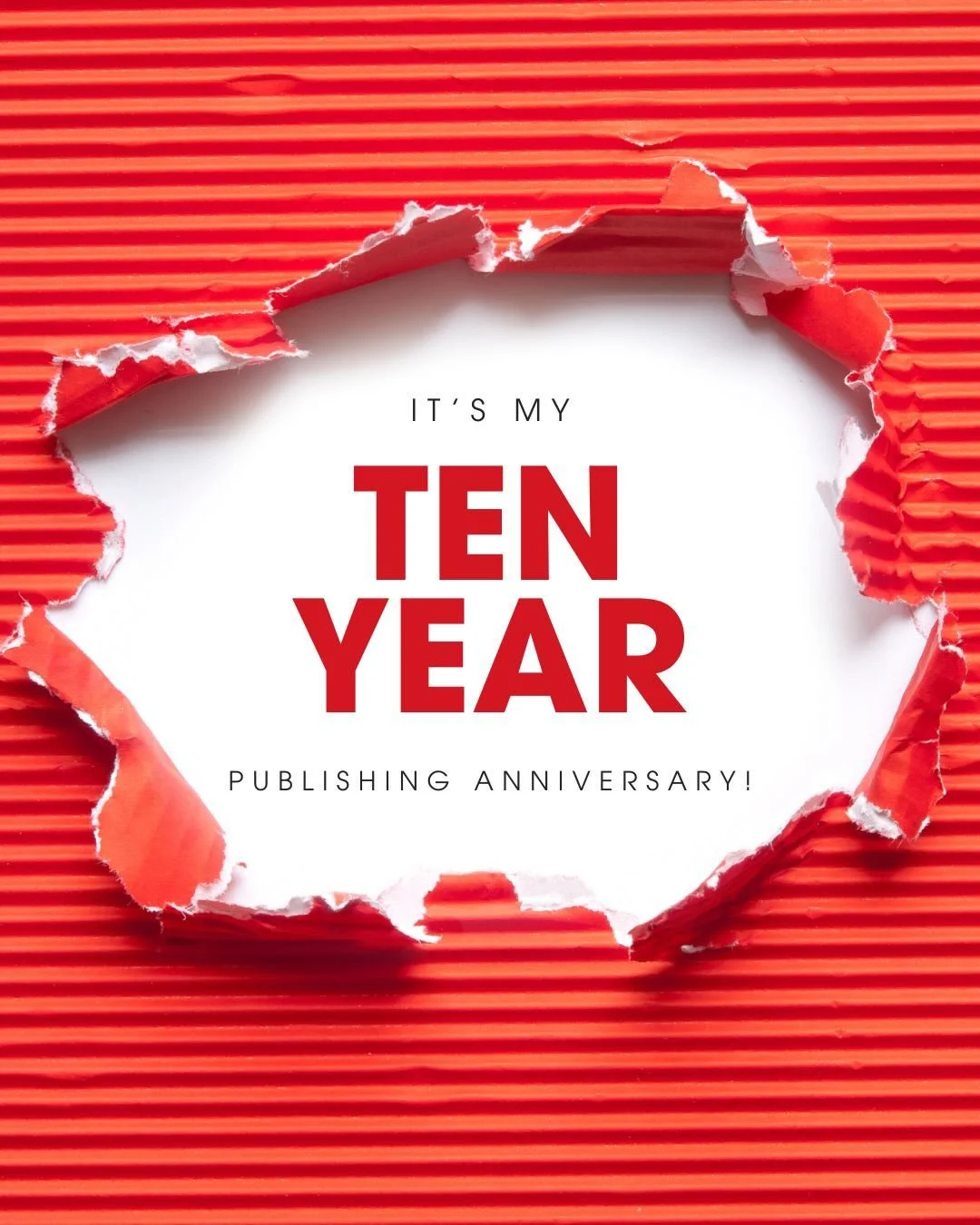 Ten years ago today, my first book came out. The Sun and the Moon is a spicy romance about a lawyer and a surfer who fall in love &hellip; but more importantly, it also literally saved my life. I&rsquo;d been secretly writing for about fifteen years 