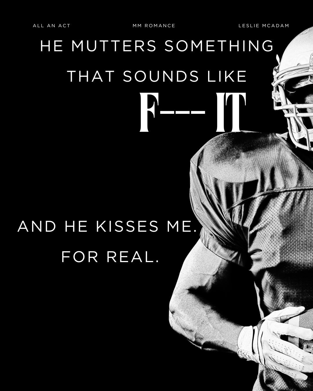 We have to make the audience believe we&rsquo;re falling in love with each other. But we can&rsquo;t actually do it.
#mmromance