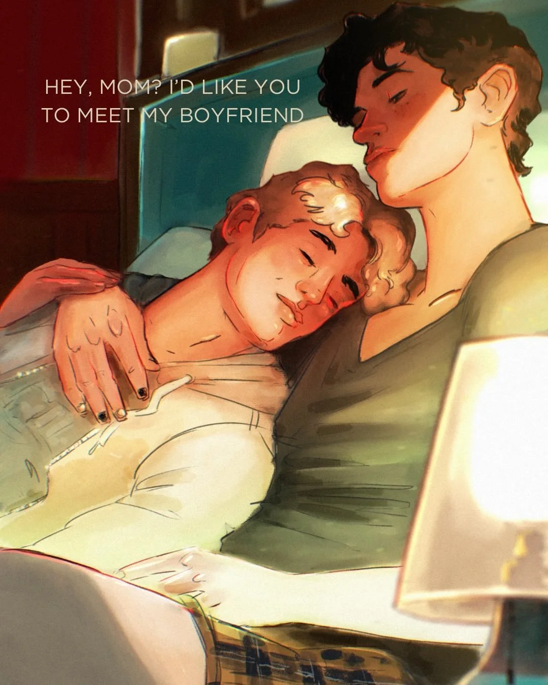 All an Act book by Leslie McAdam 📚 illustrations by @egorod #mmromance