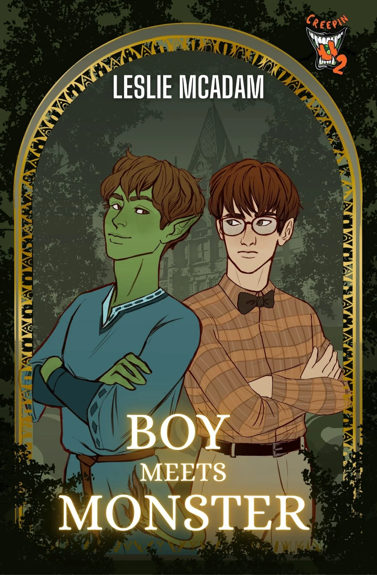 Boy Meets Monster by Leslie McAdam cover