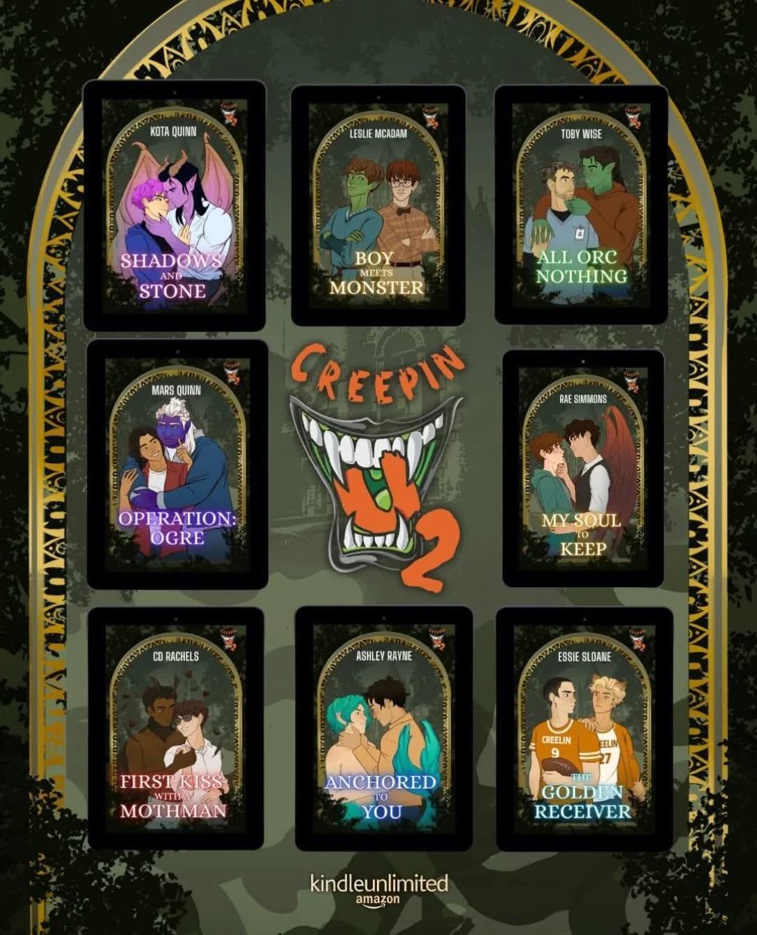 Cozy spooky season with #creepinu #mmromancebooks
