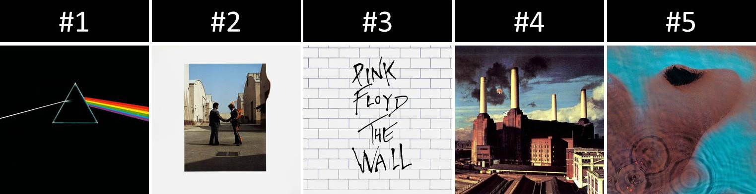 all pink floyd albums from oldest to newest