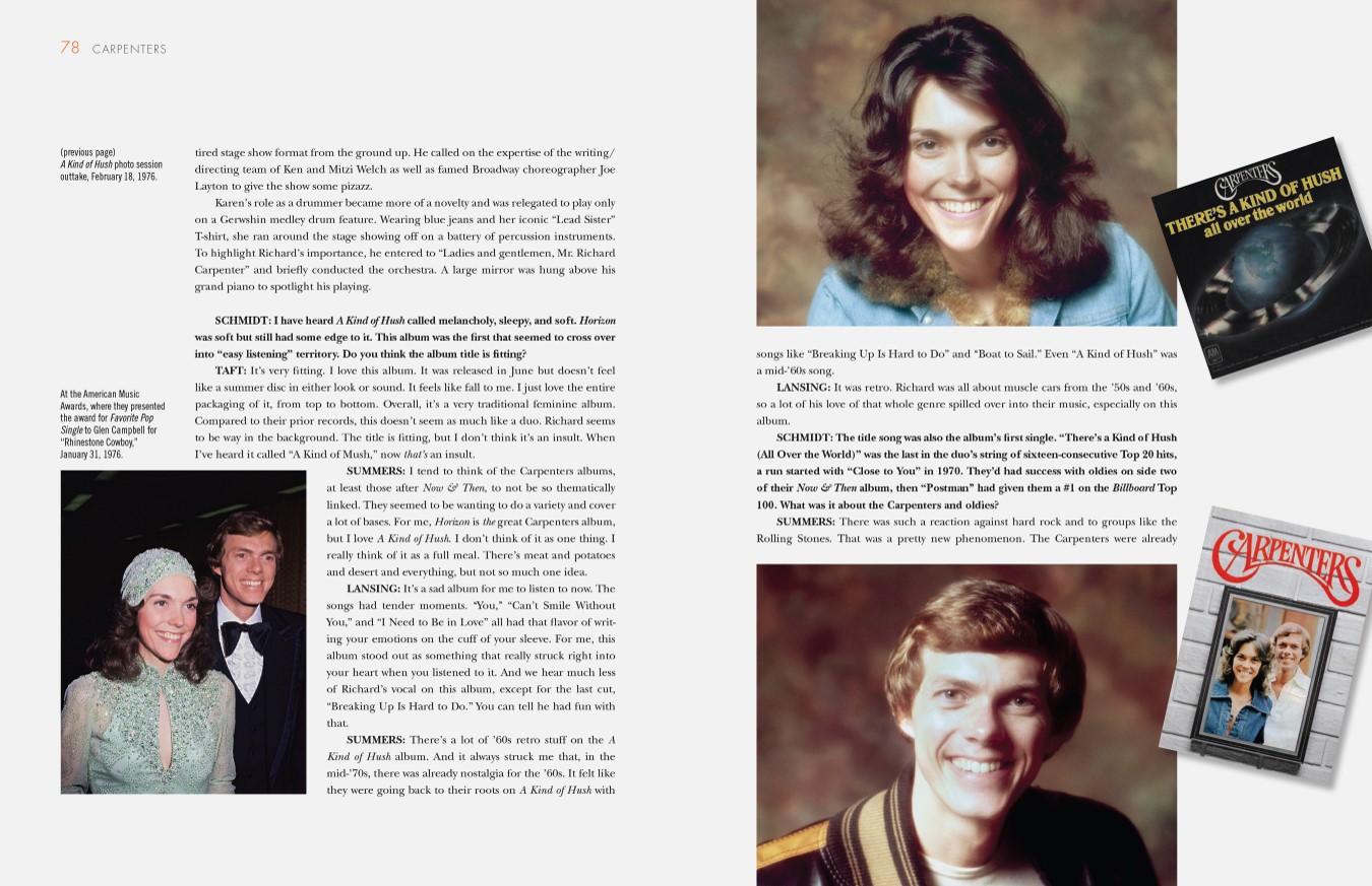 Excerpt from ‘Carpenters: An Illustrated Discography’