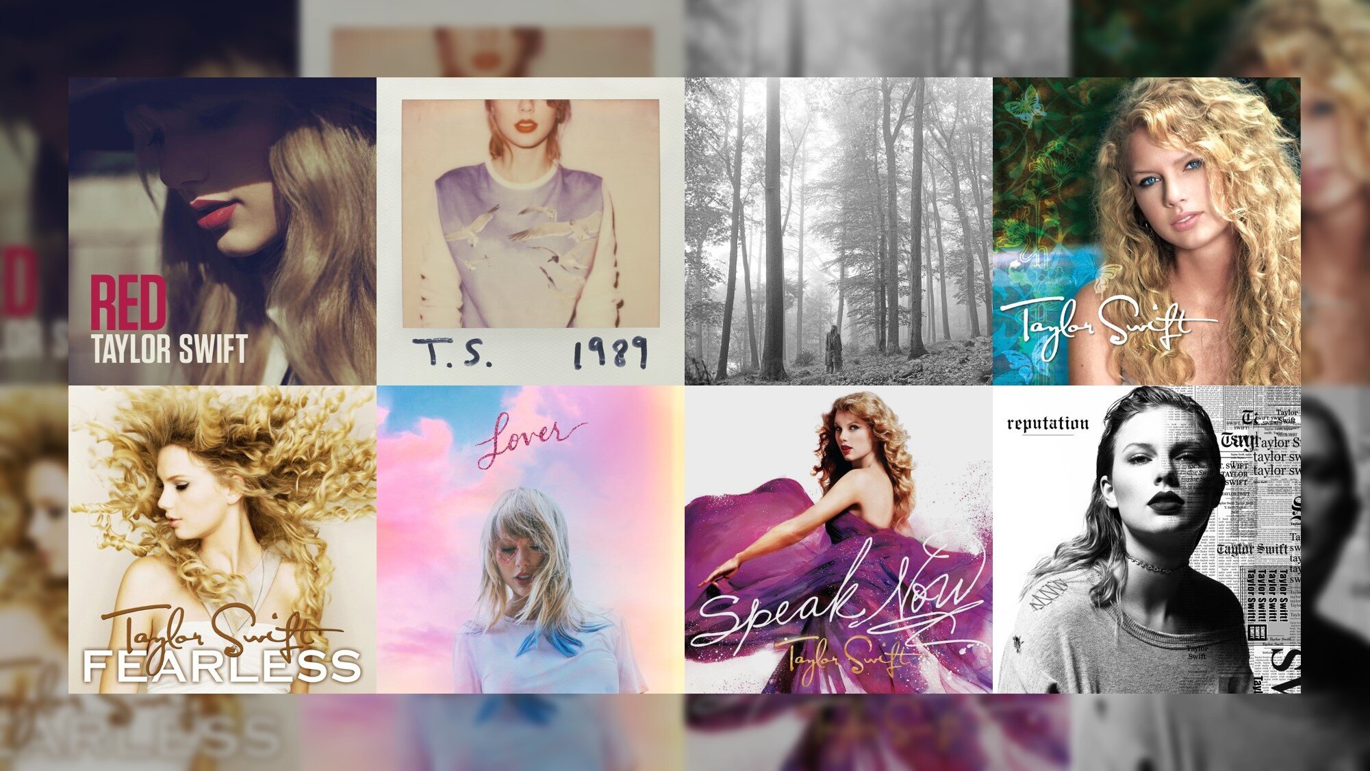 Taylor swift albums