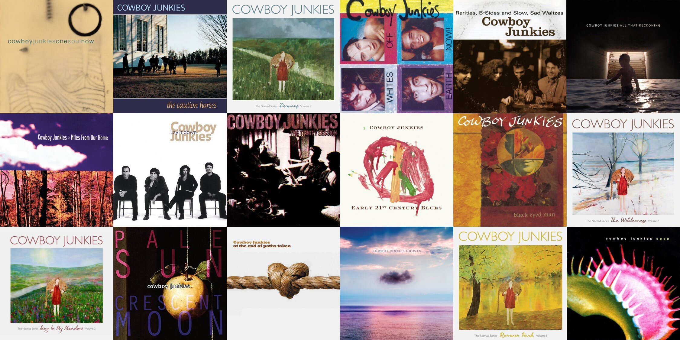 READERS' POLL RESULTS: Your Favorite Cowboy Junkies Albums of All