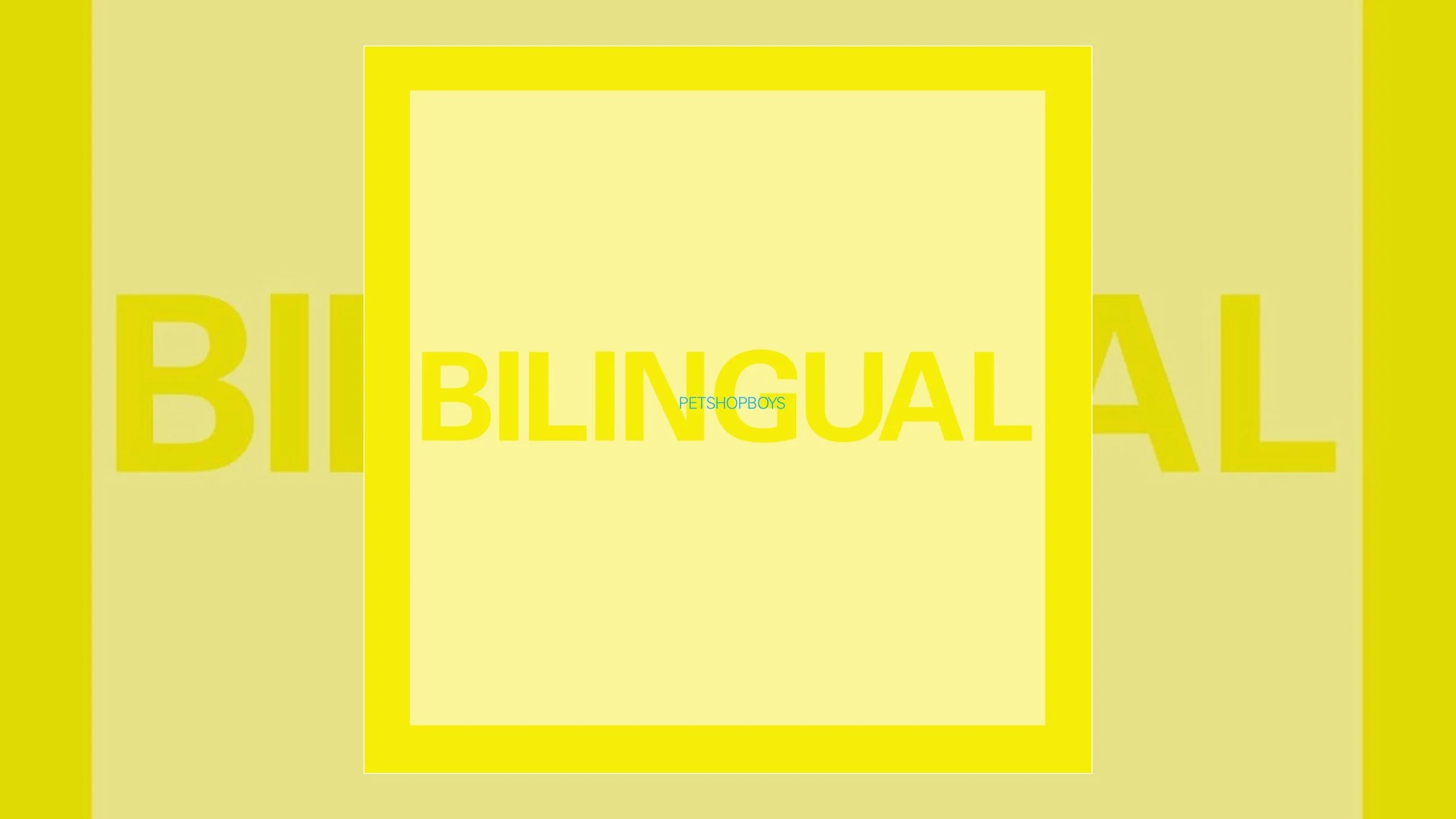 Pet Shop Boys Bilingual turns 30