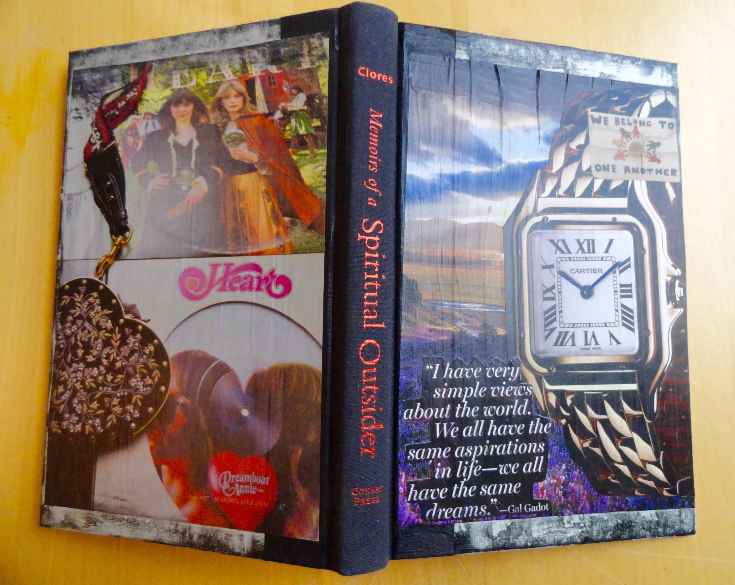 Collage cover of my new journal