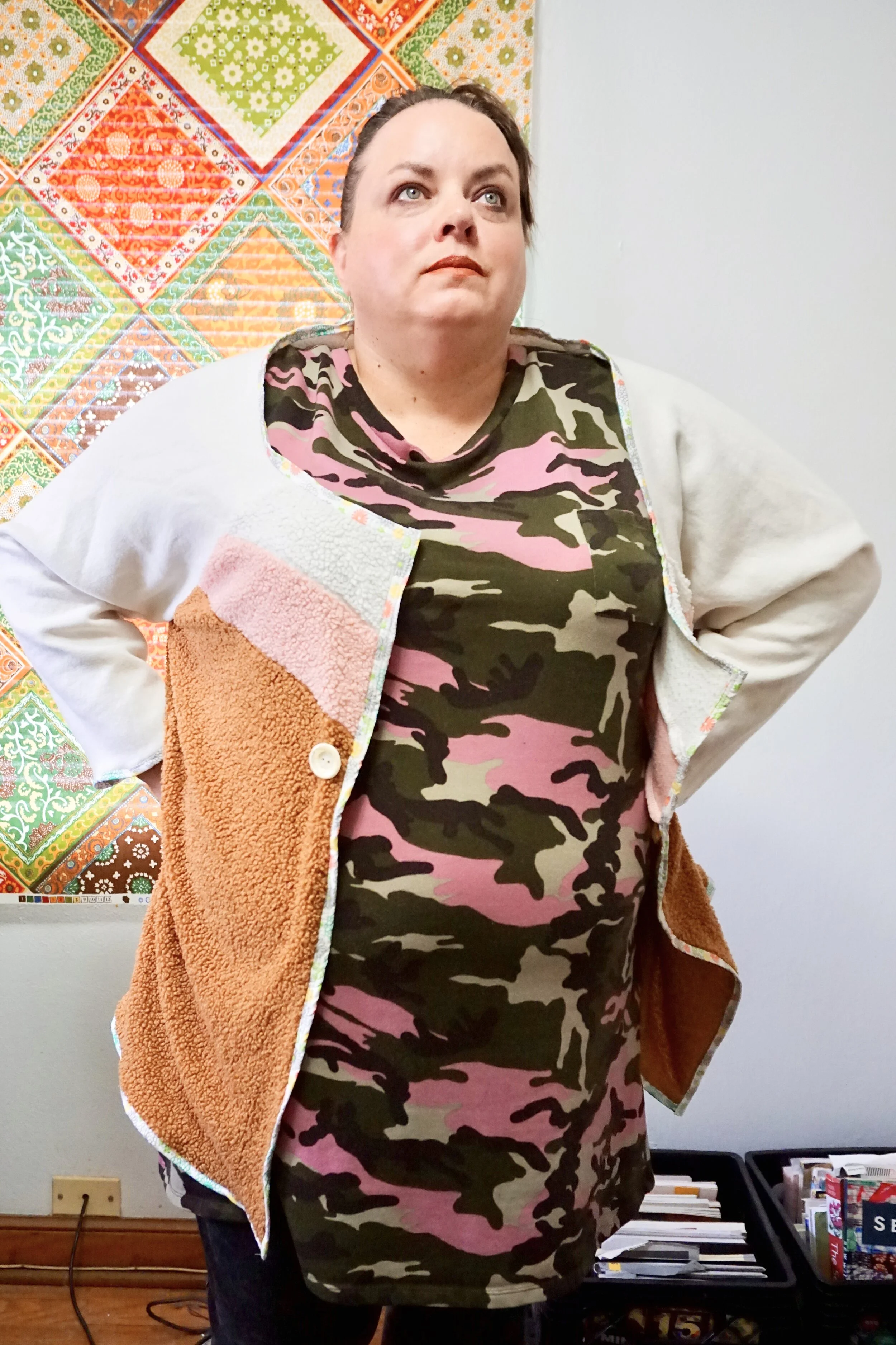 Sweatshirt Jacket Tutorial