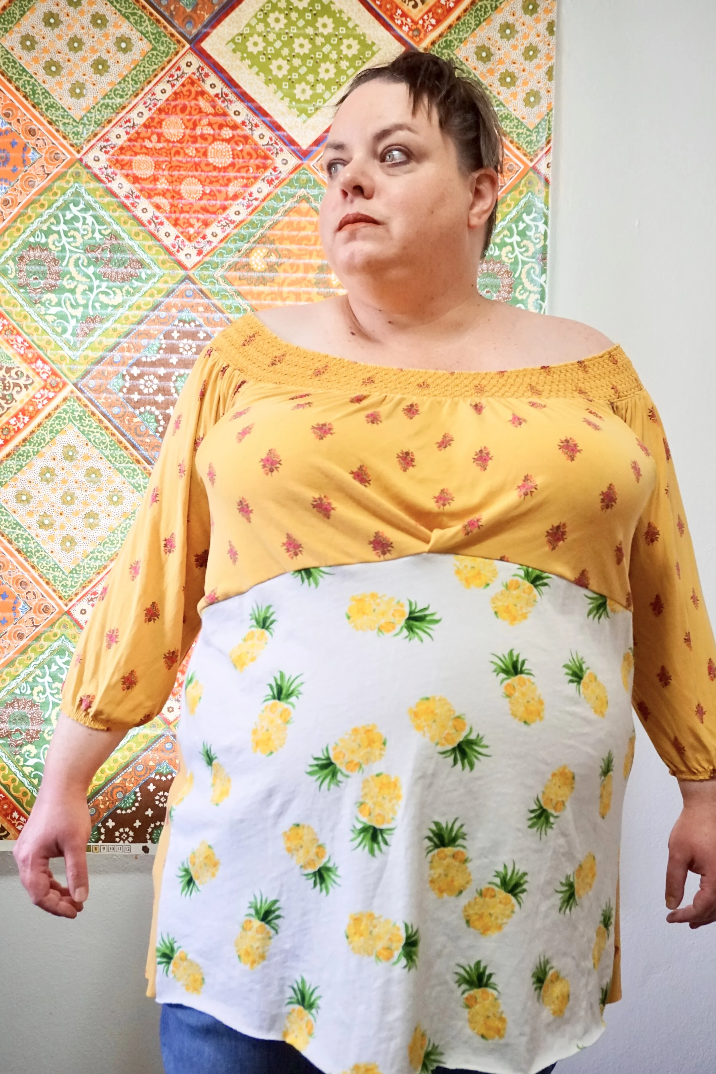 Tropical T Shirt Dress 