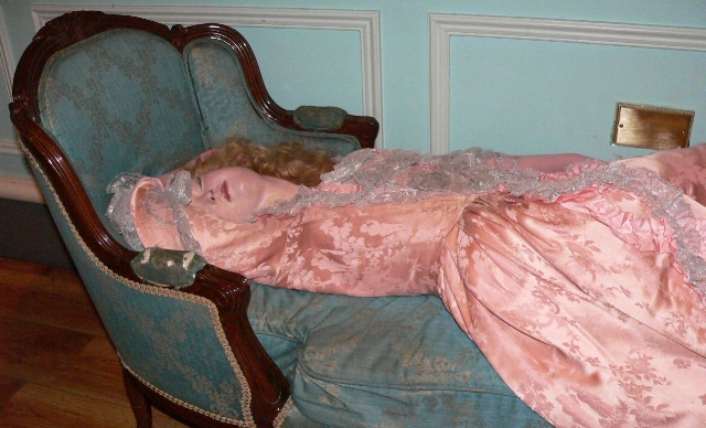 Sleeping Beauty, sculpted by Philippe Curtius, 1763