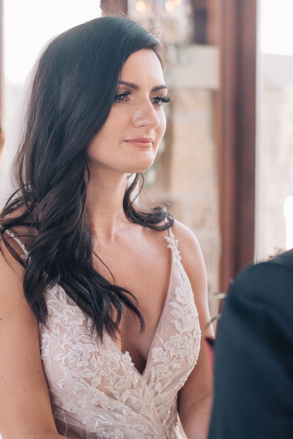 Bride and groom's heartfelt wedding day at Cambridge Mill photographed by Toronto wedding photographers, Ugo Photography