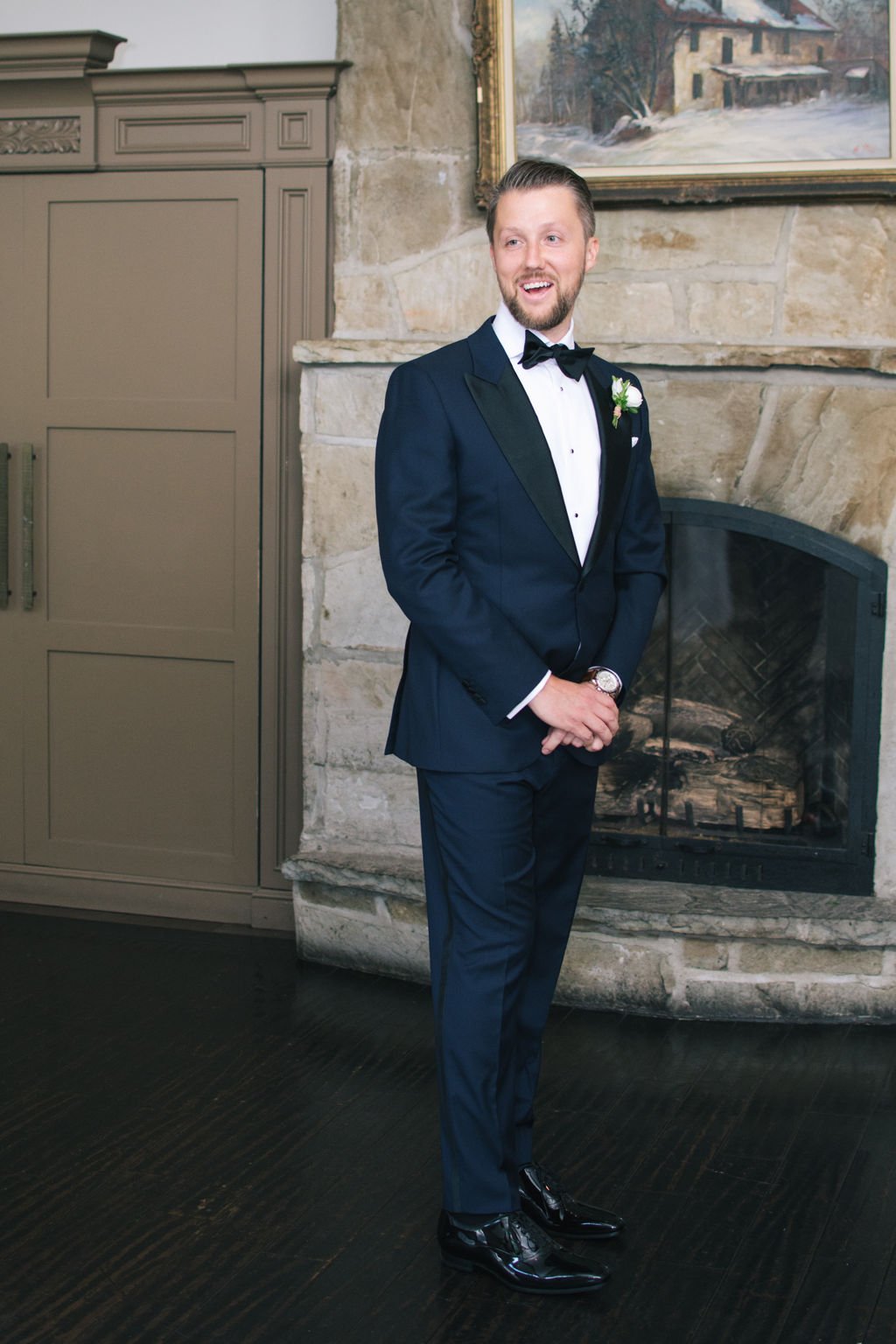 Modern Romance Meets Timeless Black Tie Style For Couple's Summer Wedding at Ancaster Mill