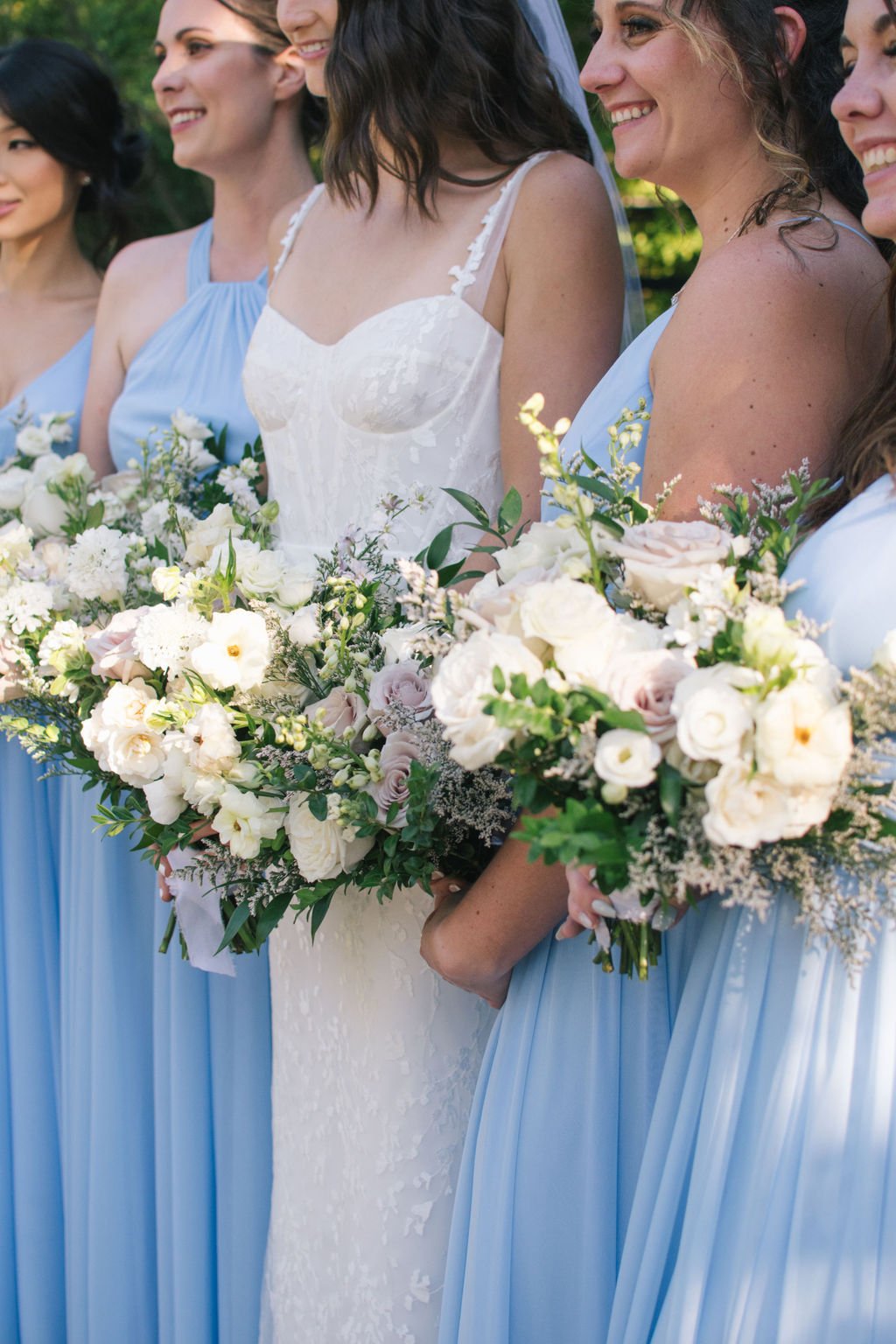 Modern Romance Meets Timeless Black Tie Style For Couple's Summer Wedding at Ancaster Mill