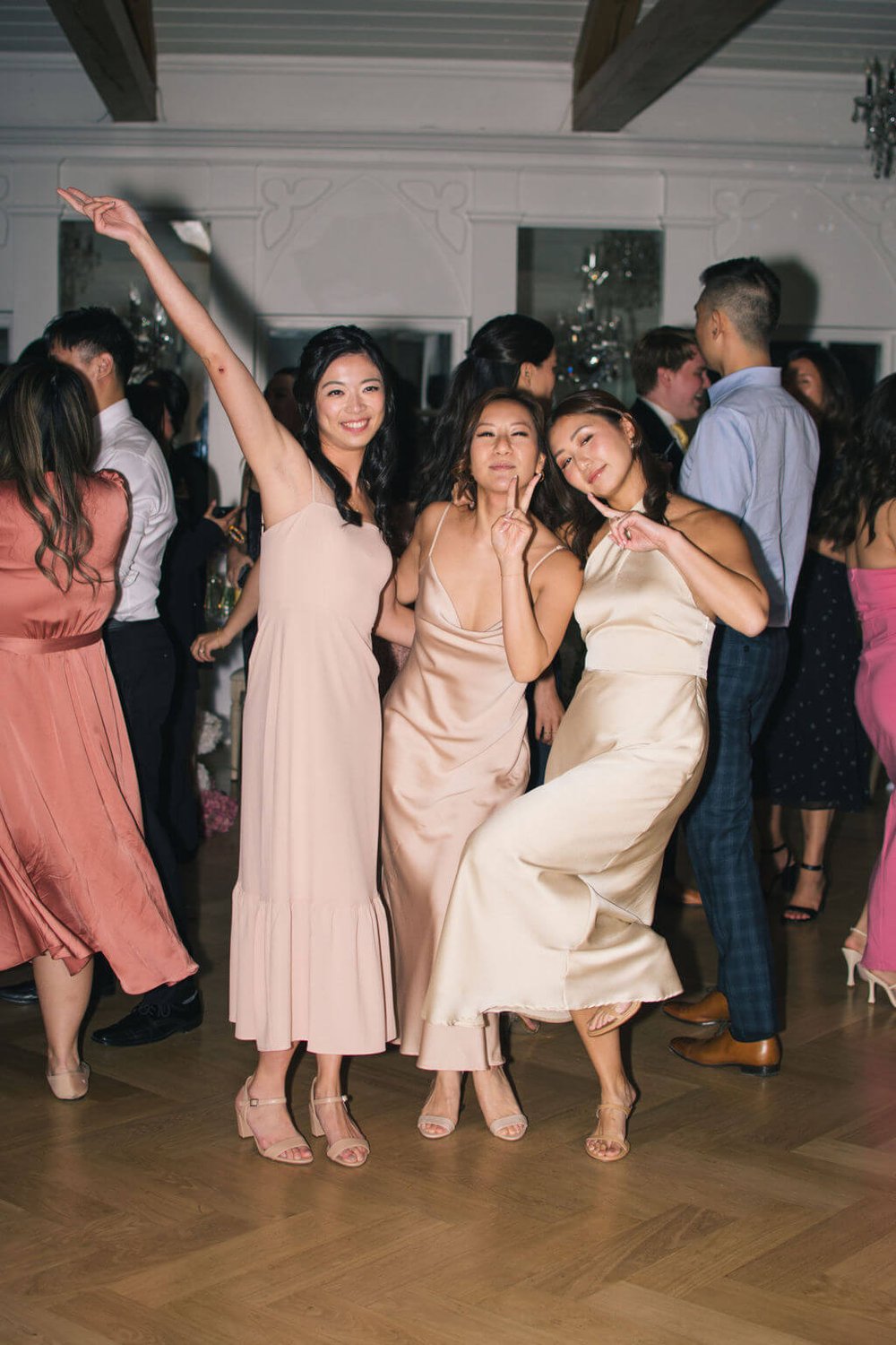 Playful pops of colour for bride and groom's chic summer wedding at The Doctor's House in Vaughan, ON