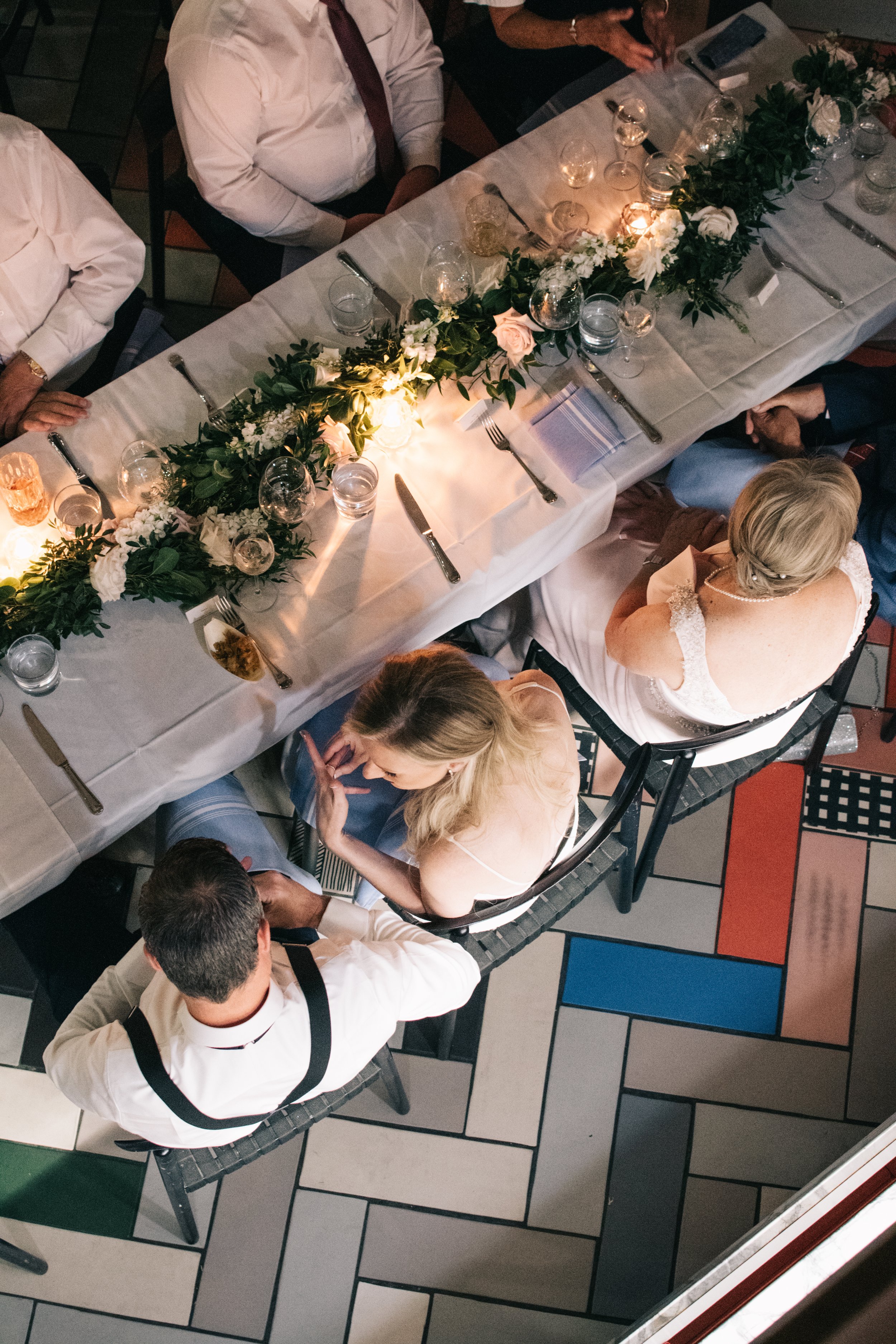 Intimate wedding at Toronto's Oretta restaurant