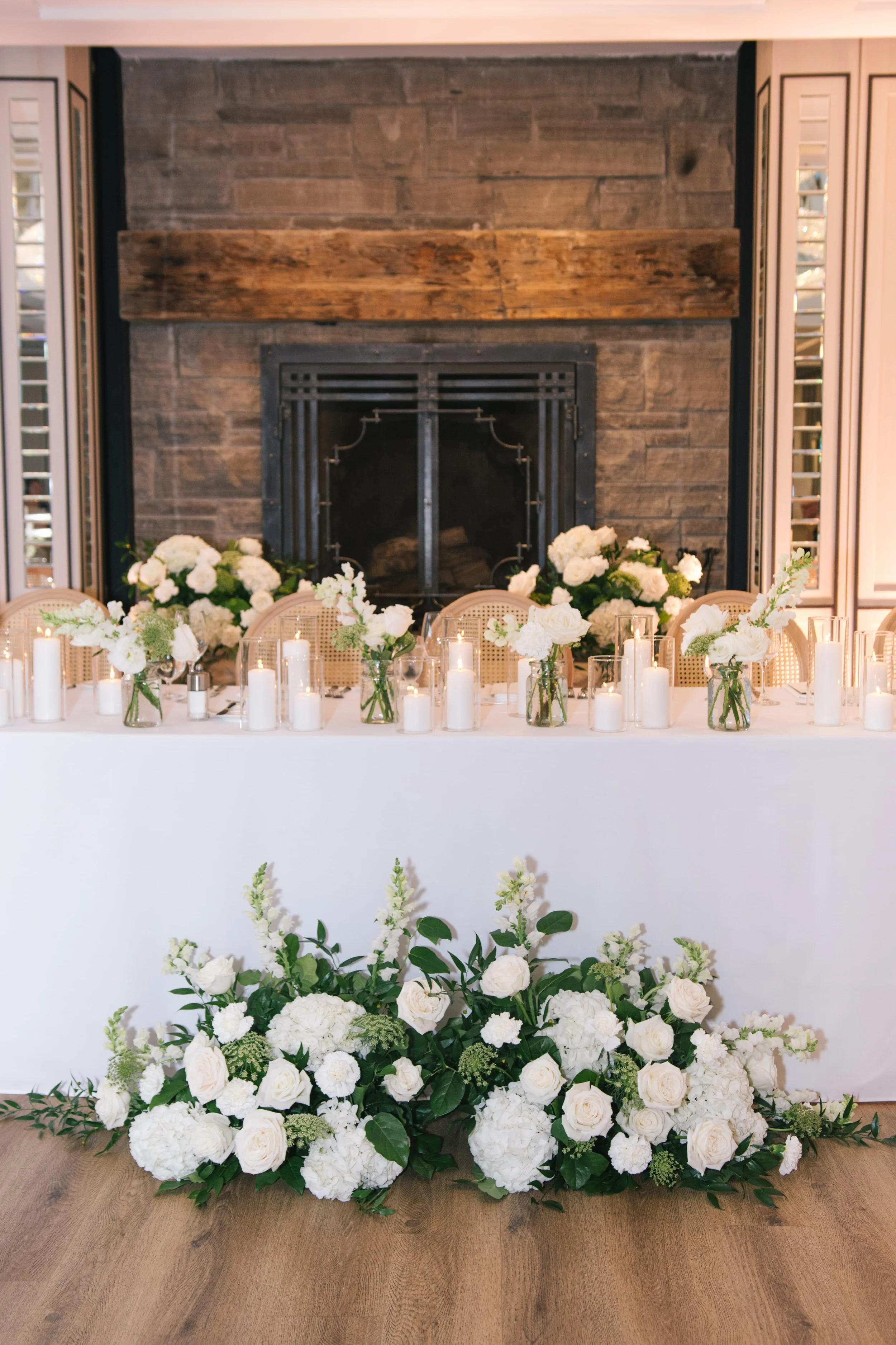 Modern fall wedding at The Whistle Bear Club