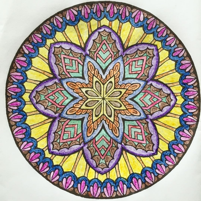 Mandala lesson of the week: embrace discomfort. . Being comfortable is a luxury I think we have all come to accept as the norm in our modern day culture. From lazy boys and ergonomically designed office chairs to comfort foods, here in the U.S. being comfy is our specialty. . But Life has many moments that make us feel uncomfortable. Discomfort goes hand in hand with growth. Even massages have really painful and uncomfortable moments when releasing tension. . So it's no surprise when the discomfort of sadness, grief, anxiety, and fear come our way, we run for a glass of wine, or to our keyboard to "be productive" and clear out our inbox? Those feelings suck and make us wanna run. I know. I've been there. 😖 . But when we run away, instead of facing them head on, these feelings become stronger. Growing every moment they are left in the shadows, away from our conscious mind, they pop up in our dreams, or when we're trying to relax. . To heal it, you must feel it. Embracing discomfort doesn't mean you need to dwell in it. Sit with that shitty feeling, and get curious about it. This may first turn into wanting to yell and demonized the discomfort, but resist the urge to judge, criticize, or beat yourself. I know. This part is probably the hardest. And takes practice, but YOU CAN do it! Just be still, and listen. Be willing to learn and let go, and the discomfort will pass much sooner than if you ignore it. . What discomfort do you need to embrace today? Any shitty feelings you need help letting go of? Take a deep breath, and then take action. Breathing through it is the only way you'll come out on the other end - and you'll be stronger, wiser, and happier when you do.