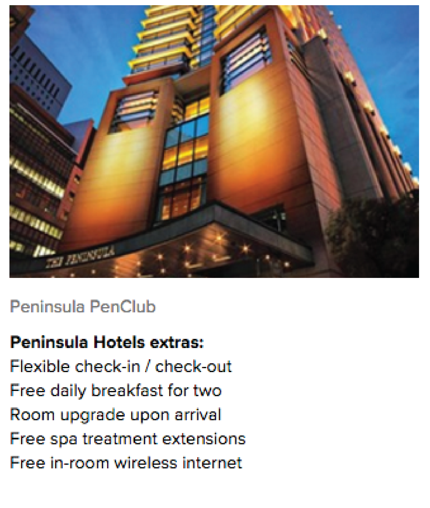 Peninsula-Hotels