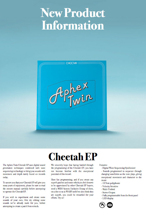 Cheetah EP poster
