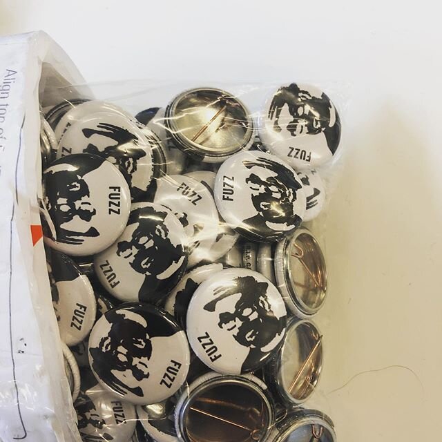 What do you do for a guy like @gfuzzz to say goodbye? You make buttons for his biggest fans. Today we all gathered to say goodbye. We will gather again. Goodbye, good friend. Thanks for all the great music.