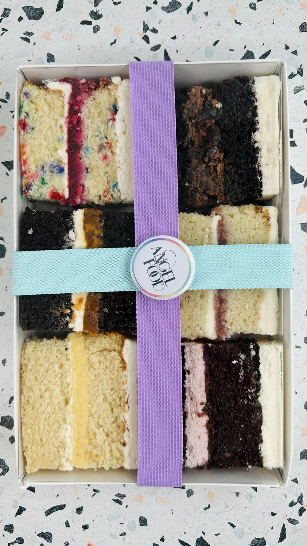 Cake Tasting Box — Angel Food