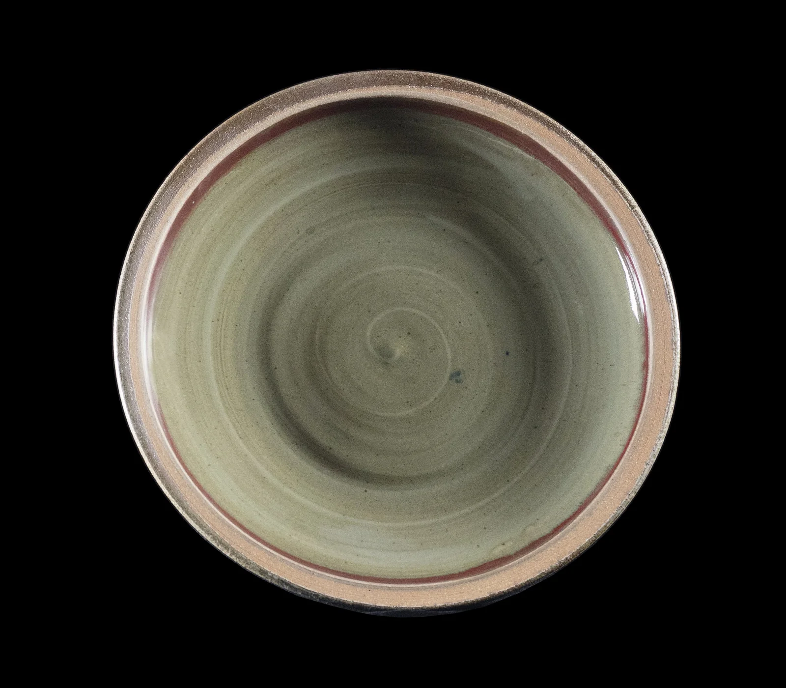 Red Rimmed Celadon Platter.jpg