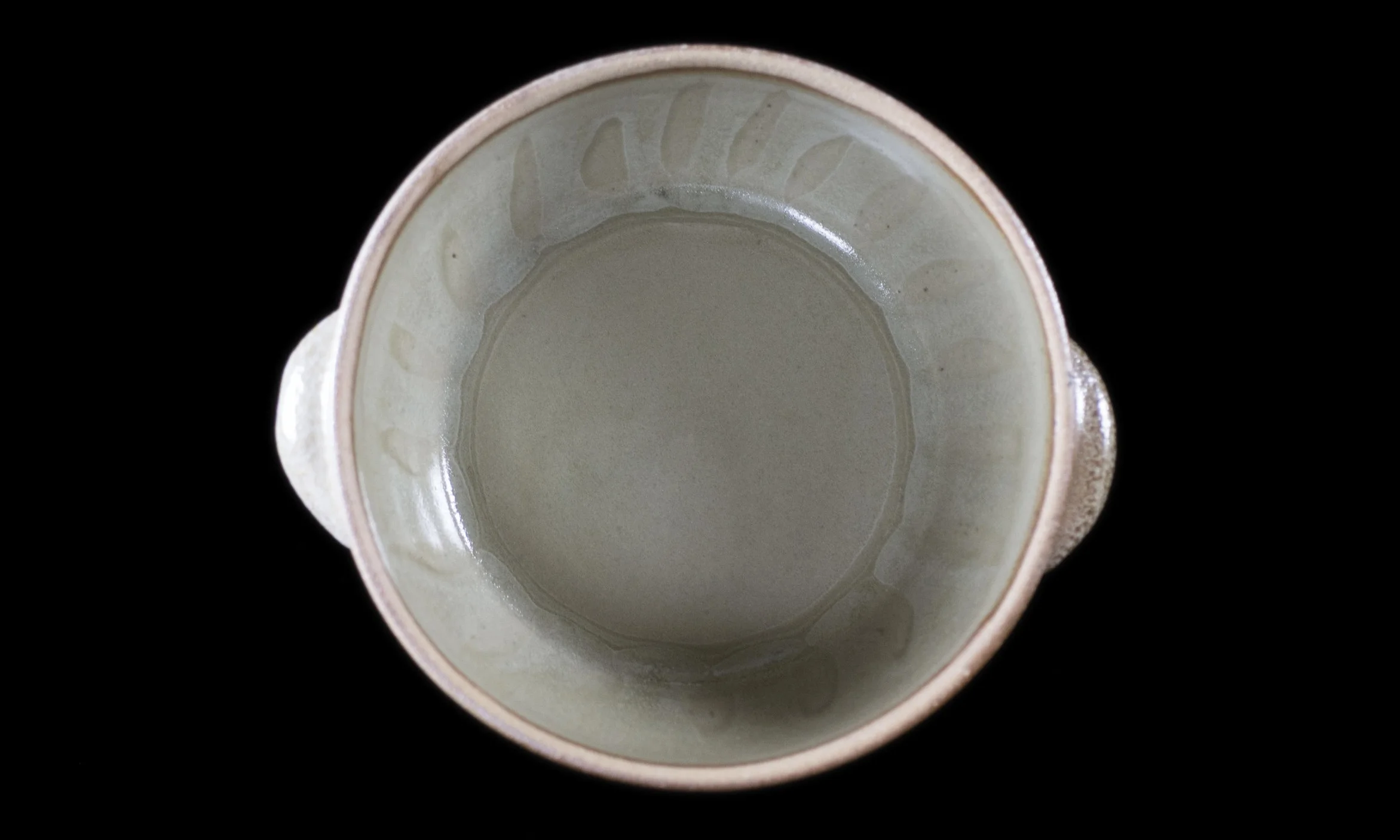 Wax Resist Celadon Casserole.jpg