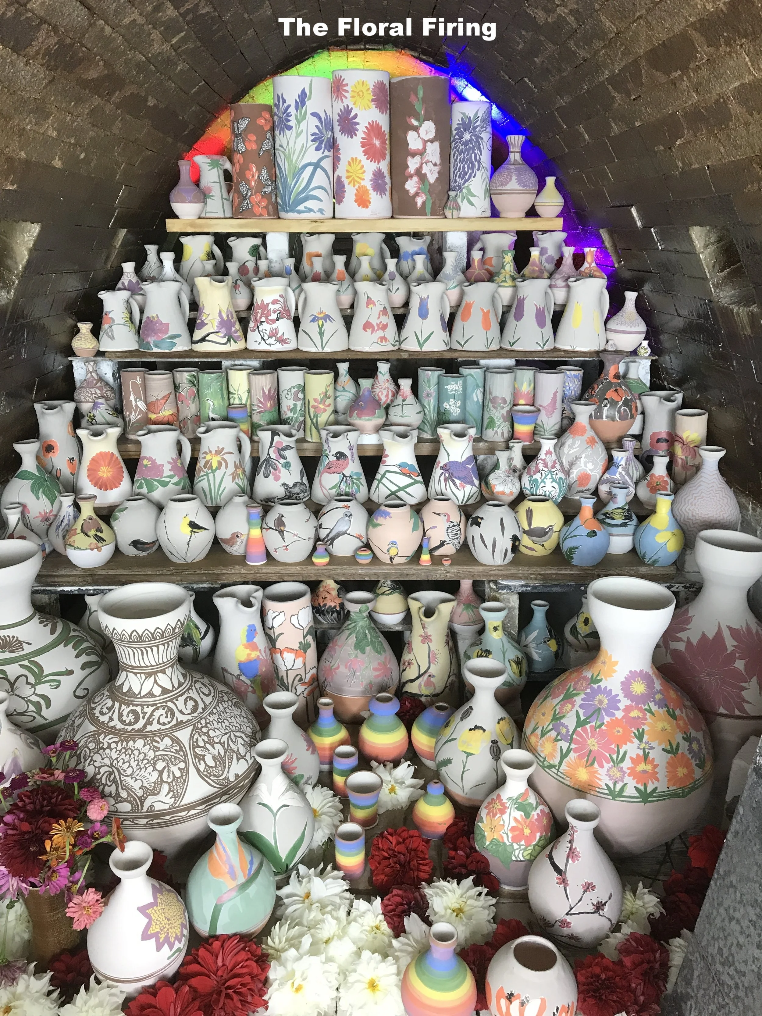 2018 Holiday Kiln Opening Sale- 'THE FLORAL FIRING'