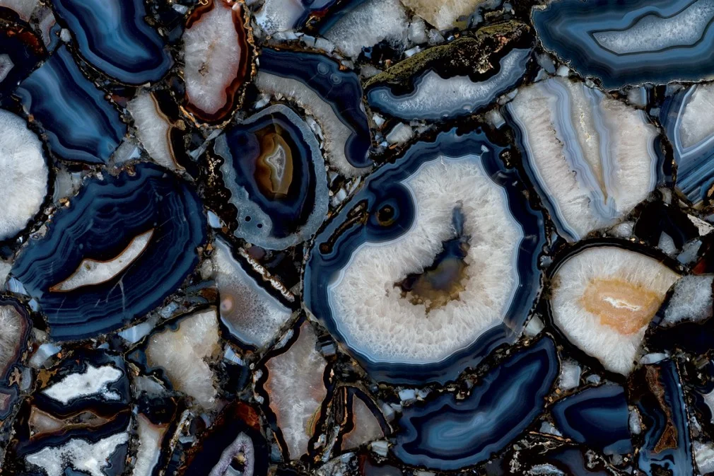 Crystal Agate Black