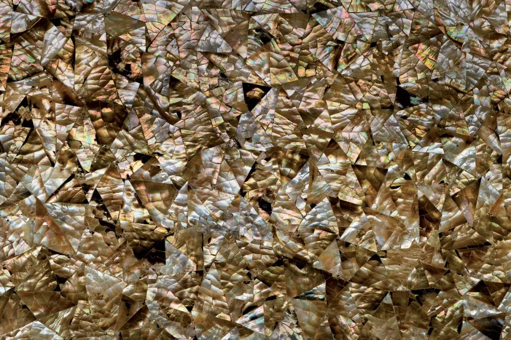 Bronze Mother Of Pearl 3D Shellstone