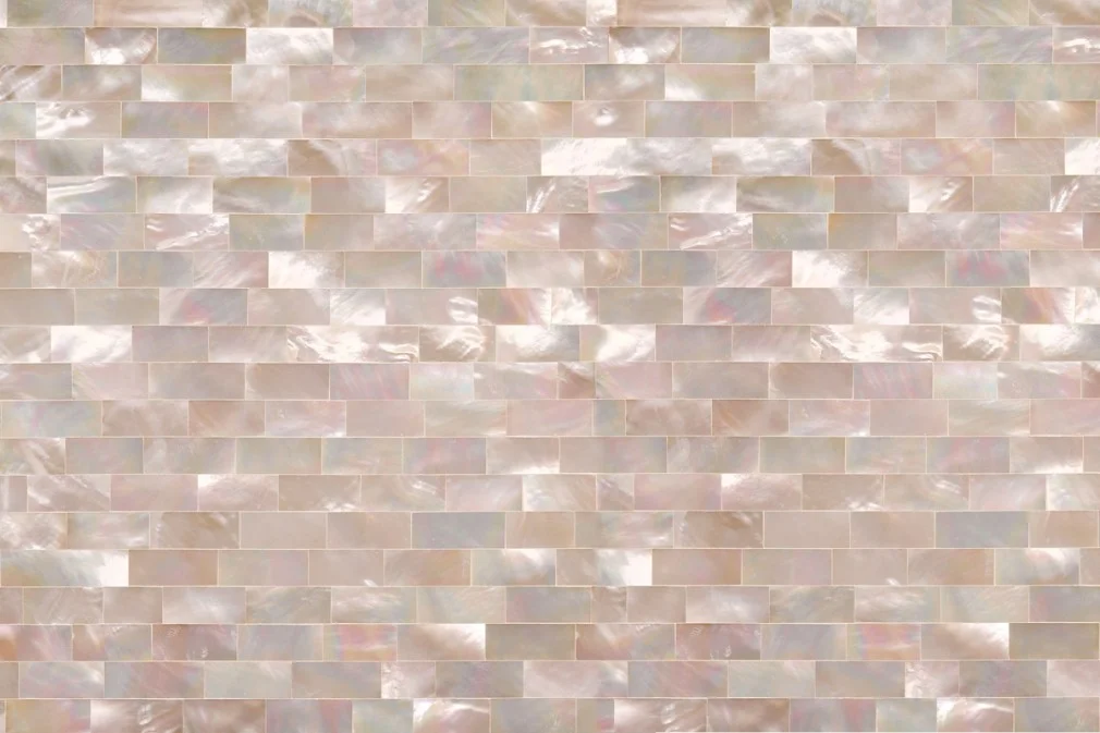 White Mother Of Pearl Shellstone L