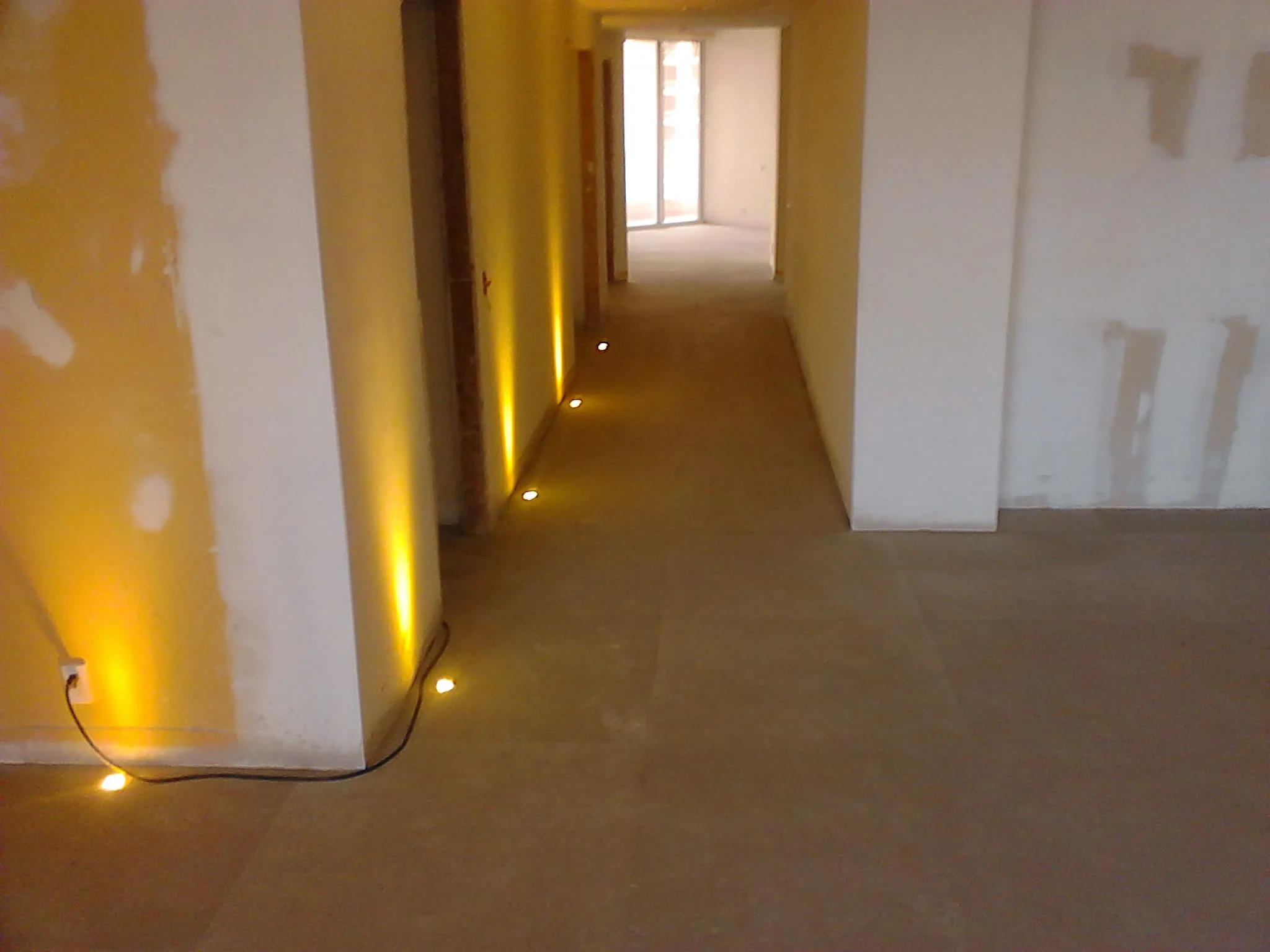  Battle ship grey limestone 36x36 grind leveled floor. 