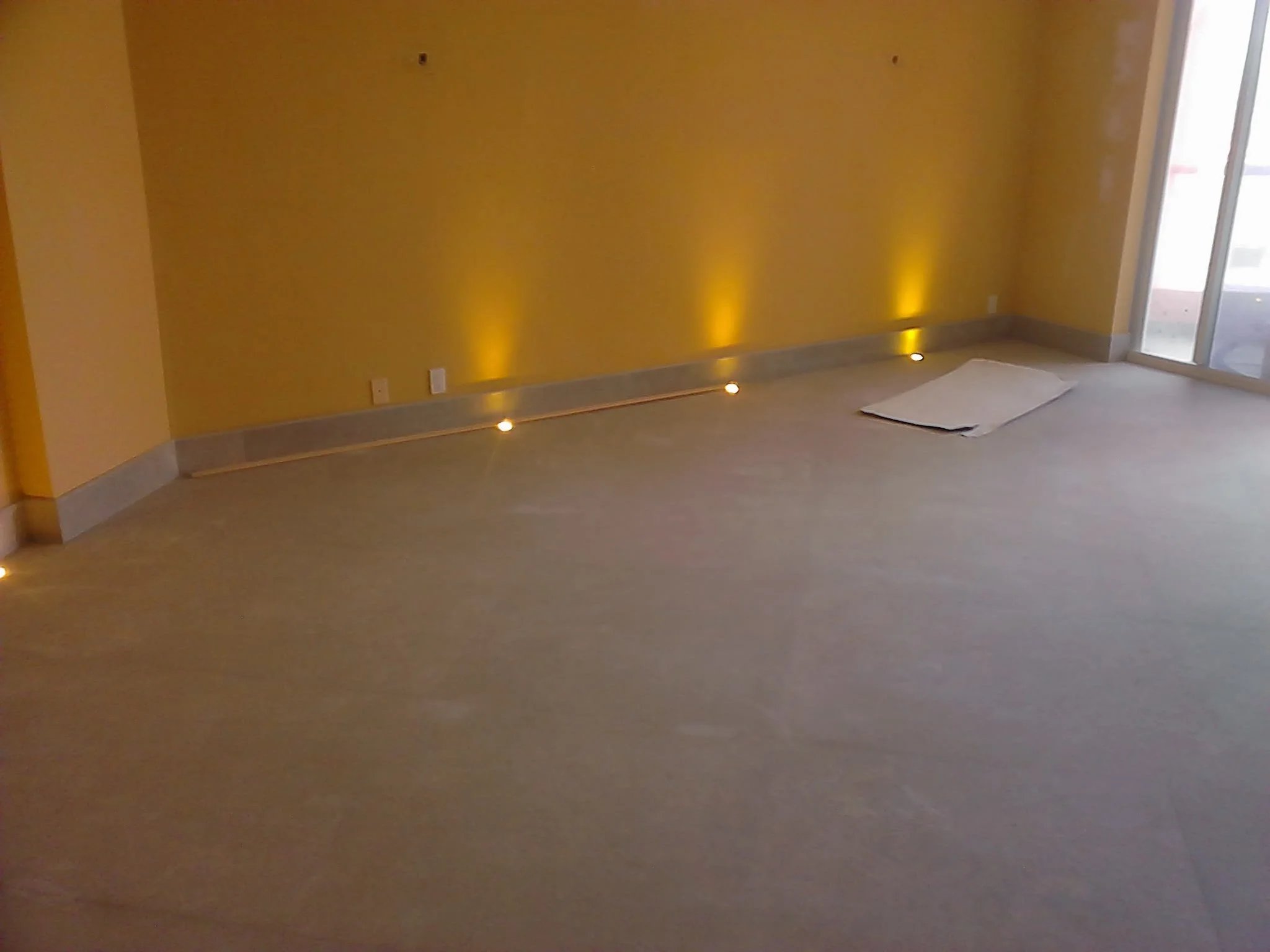  Battle ship grey limestone 36x36 grind leveled floor. 