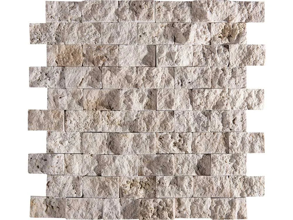 split face l travertine 1X2 / 12x12