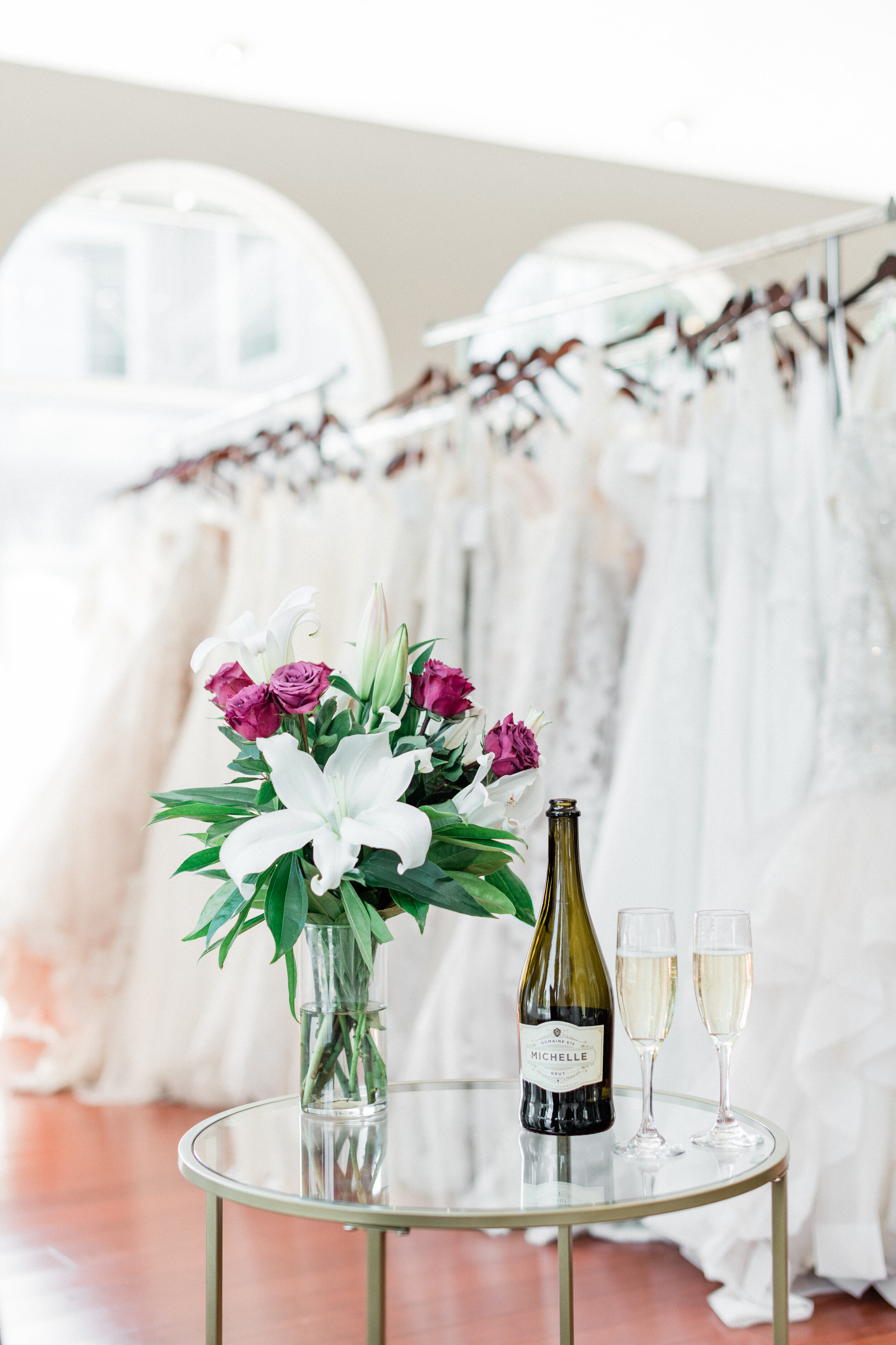 The Champagne Experience - Enjoy an after-hours exclusive bridal appointment with bubbly, small bites, and all the dresses you can get your hands on!