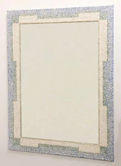 Custom mosaic mirror