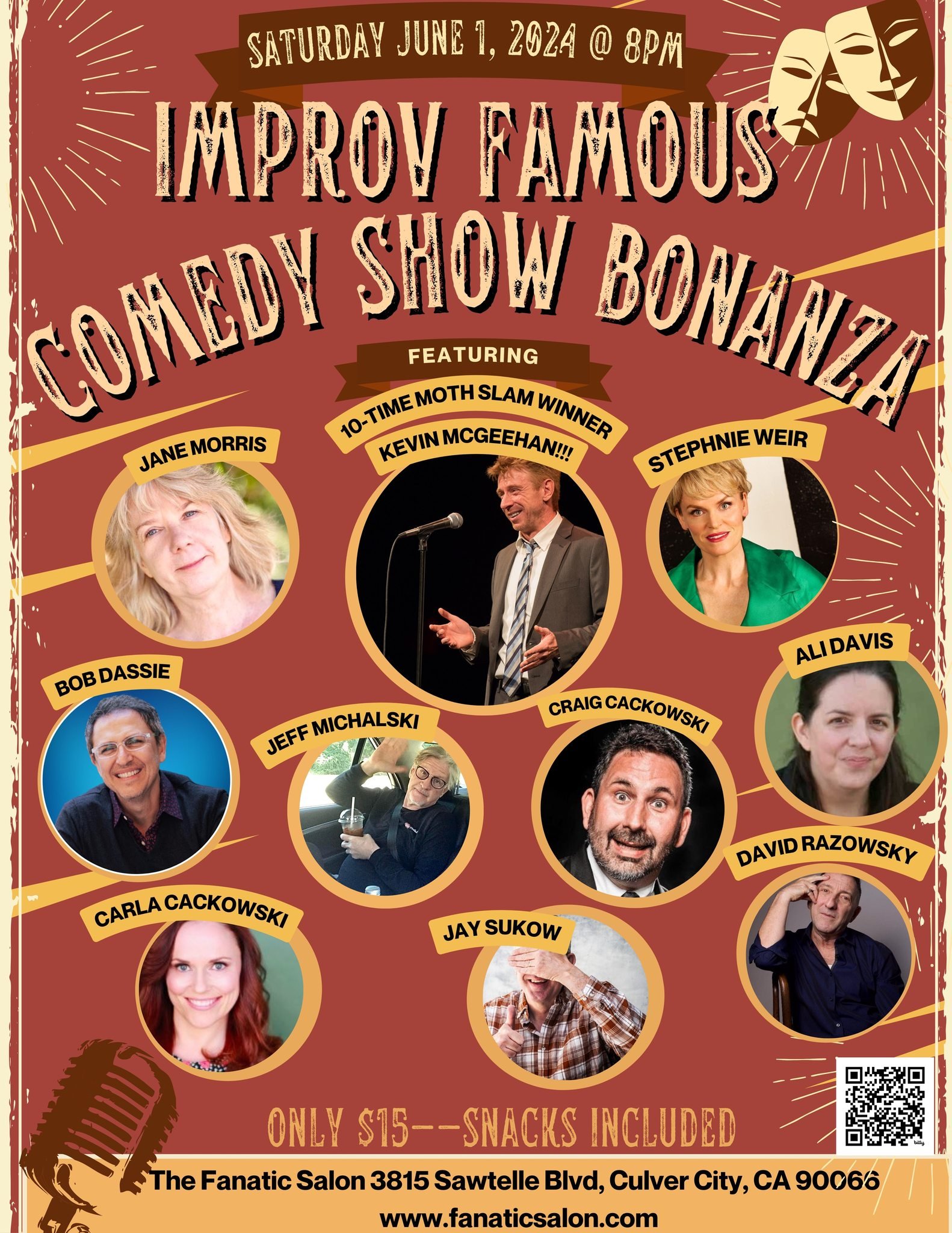 Improv Famous...So Many Famous Improvisers!