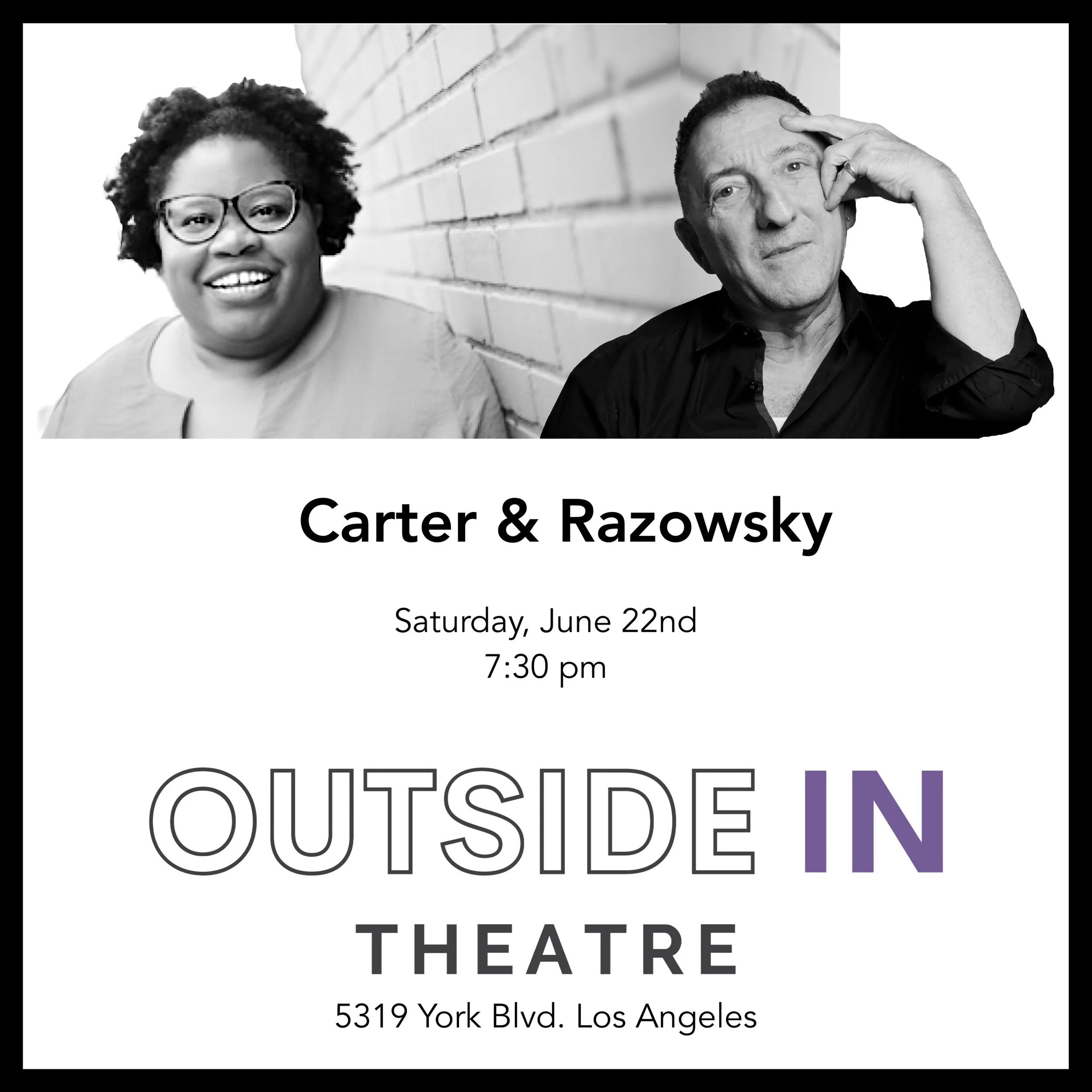 Carter & Razowsky, An Improv Duo Extravaganza
