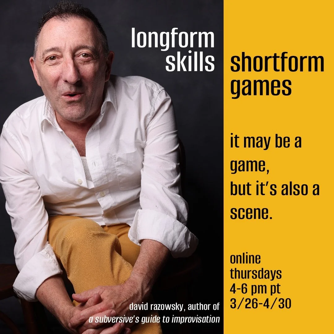 Longform Skills, Shortform Games, an Online Workshop