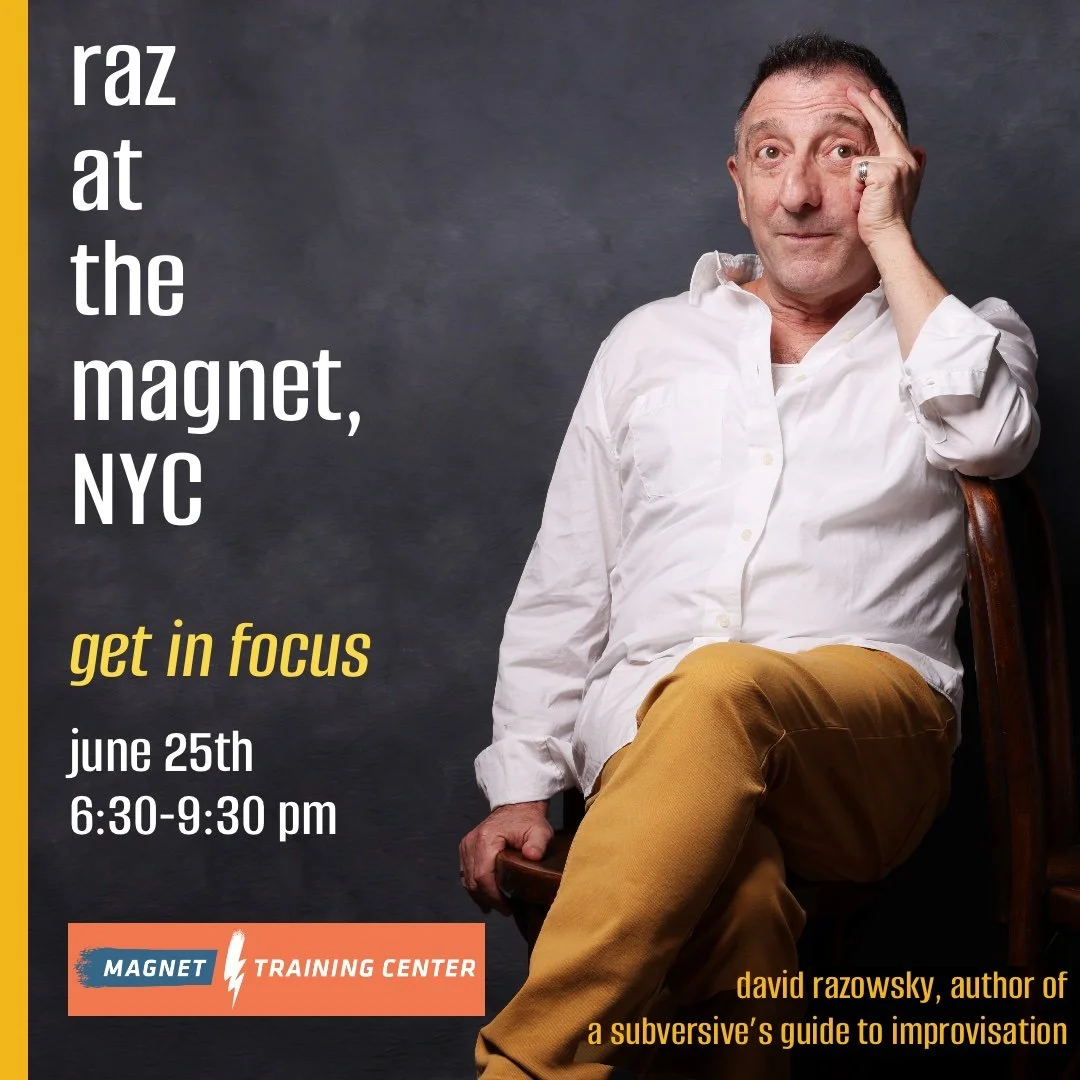 Raz at NYC's Magnet Theater