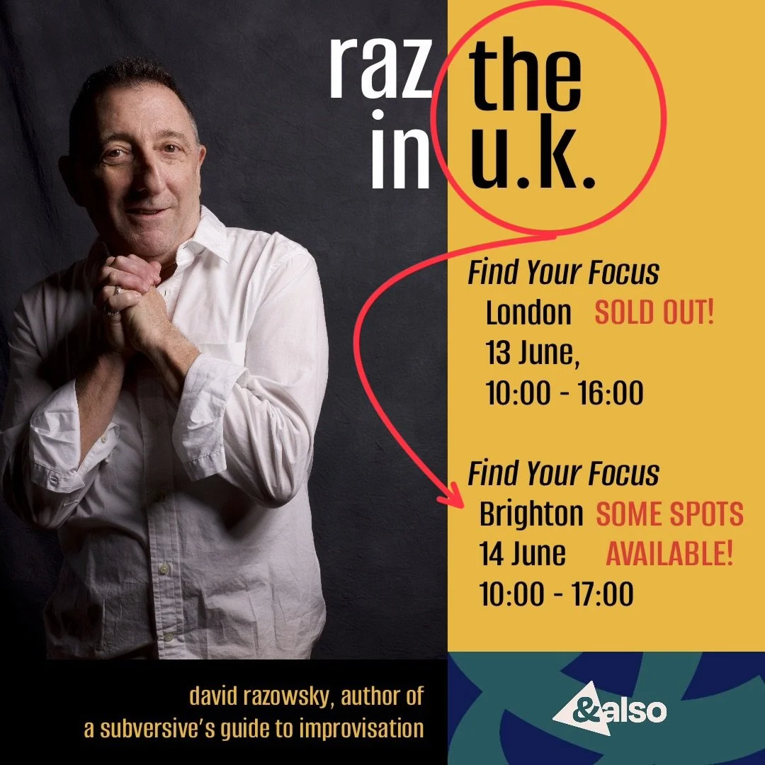 Raz is Returning to the UK! 