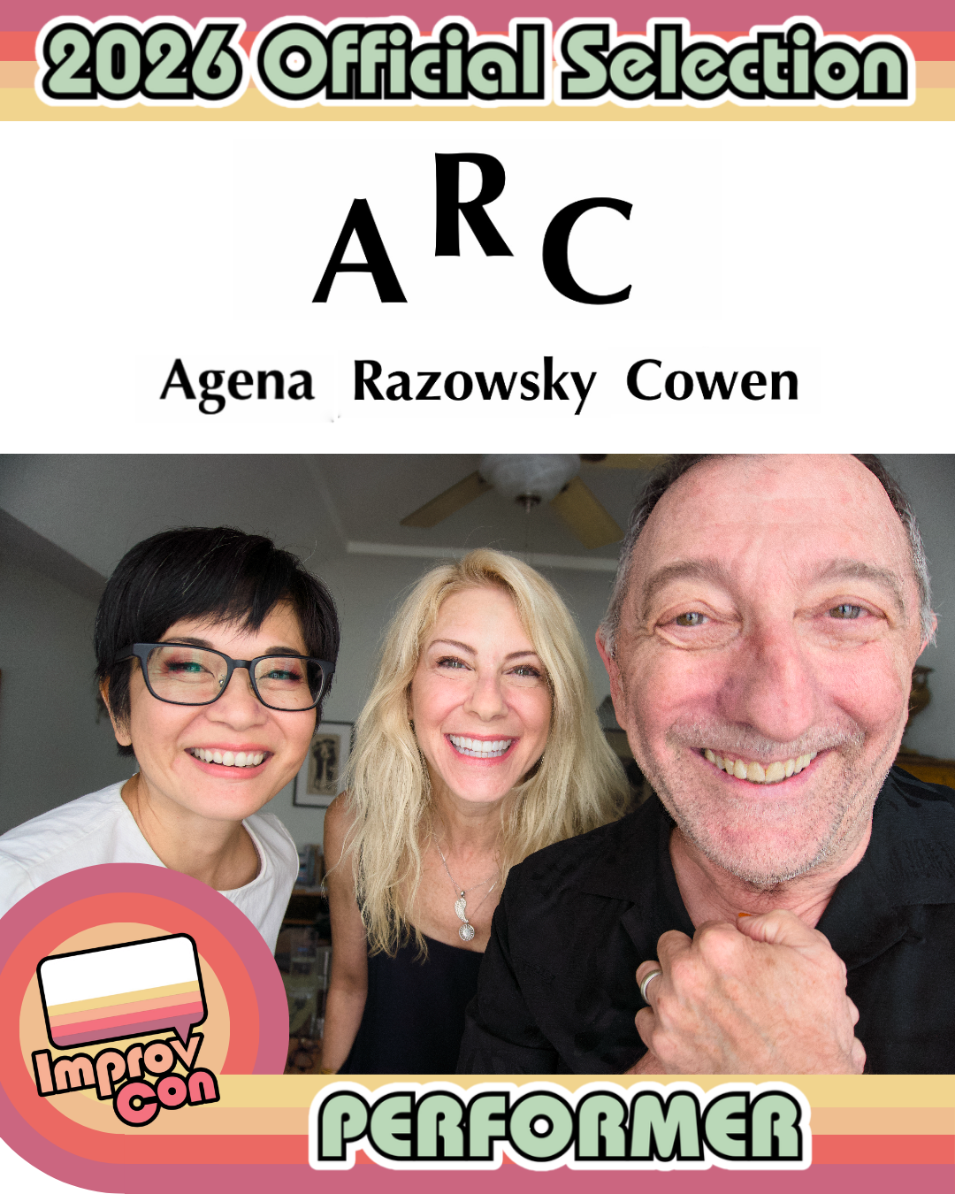 Agena, Razowsky, and Cowen--ARC at ImprovCon!