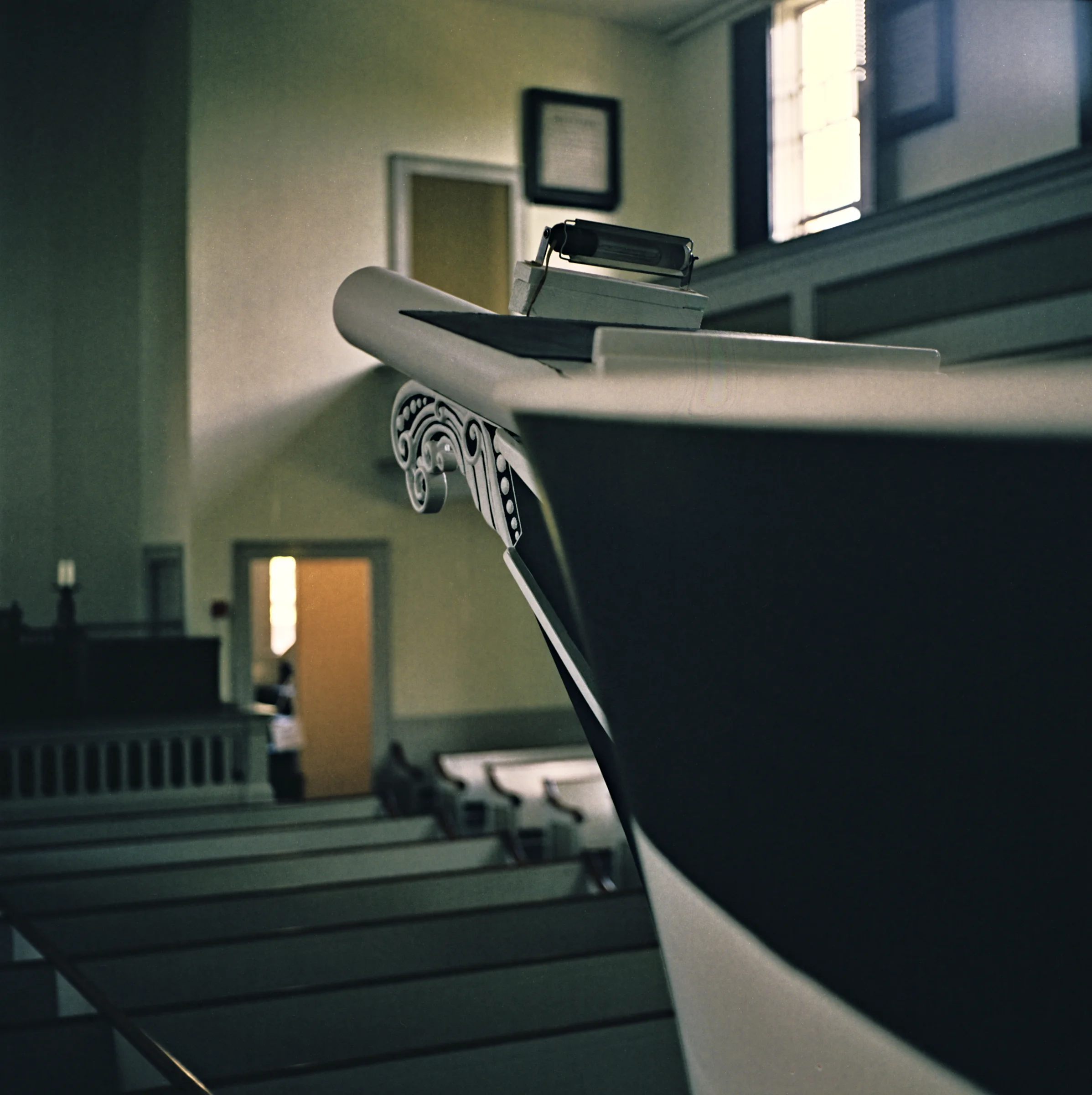 Seaman's Bethel (1823), New Bedford, Mass., Pulpit Detail