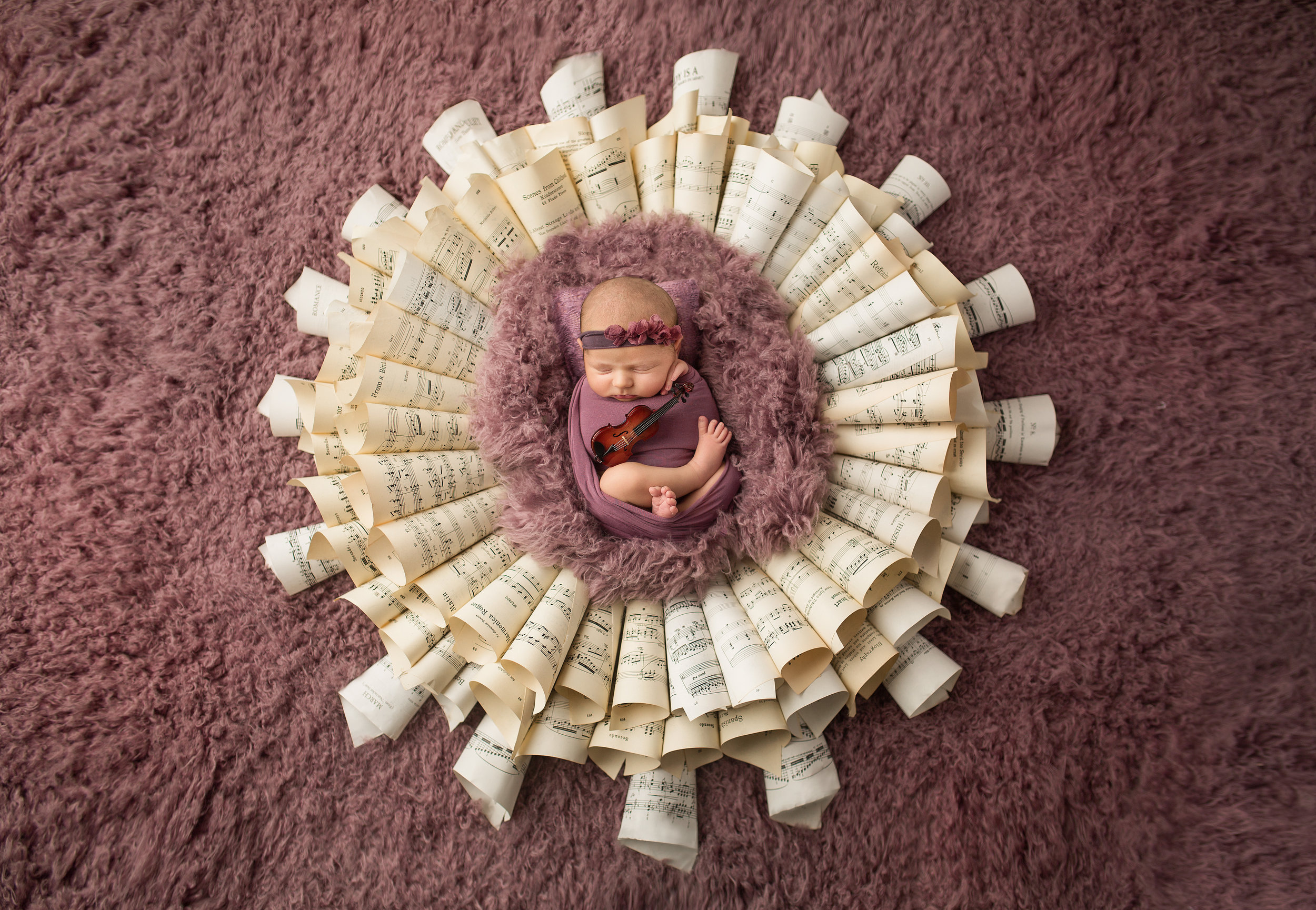 Newborn Baby Music Themed Portrait.jpg