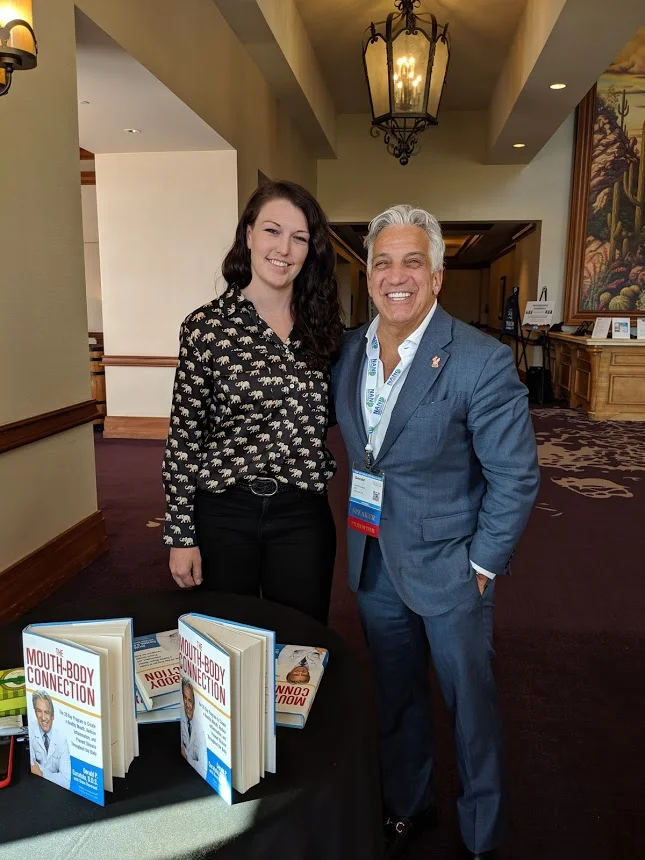 Dr. Curatola, author of The Mouth-Body Connection with Liz Hunter, NANP 2019
