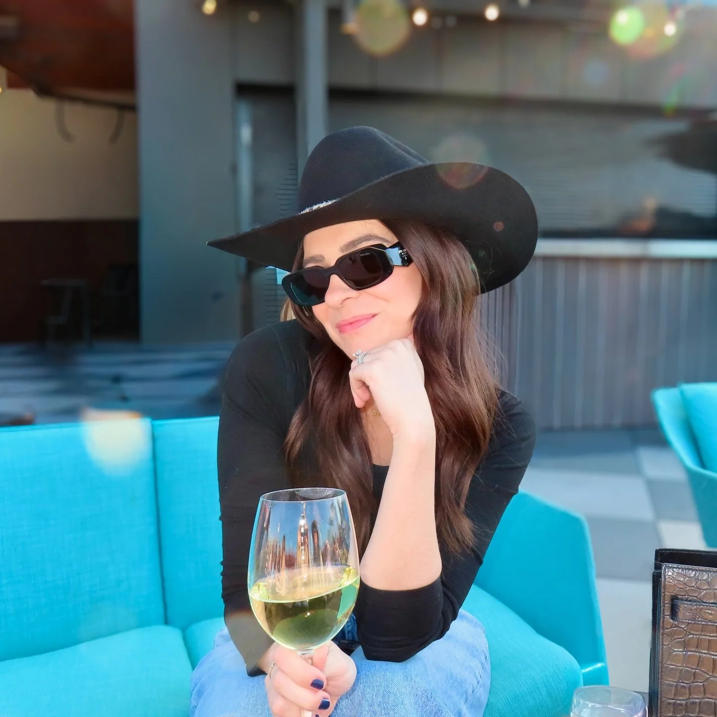 Survived mercury retrograde one glass at a time 🥂🪐✨