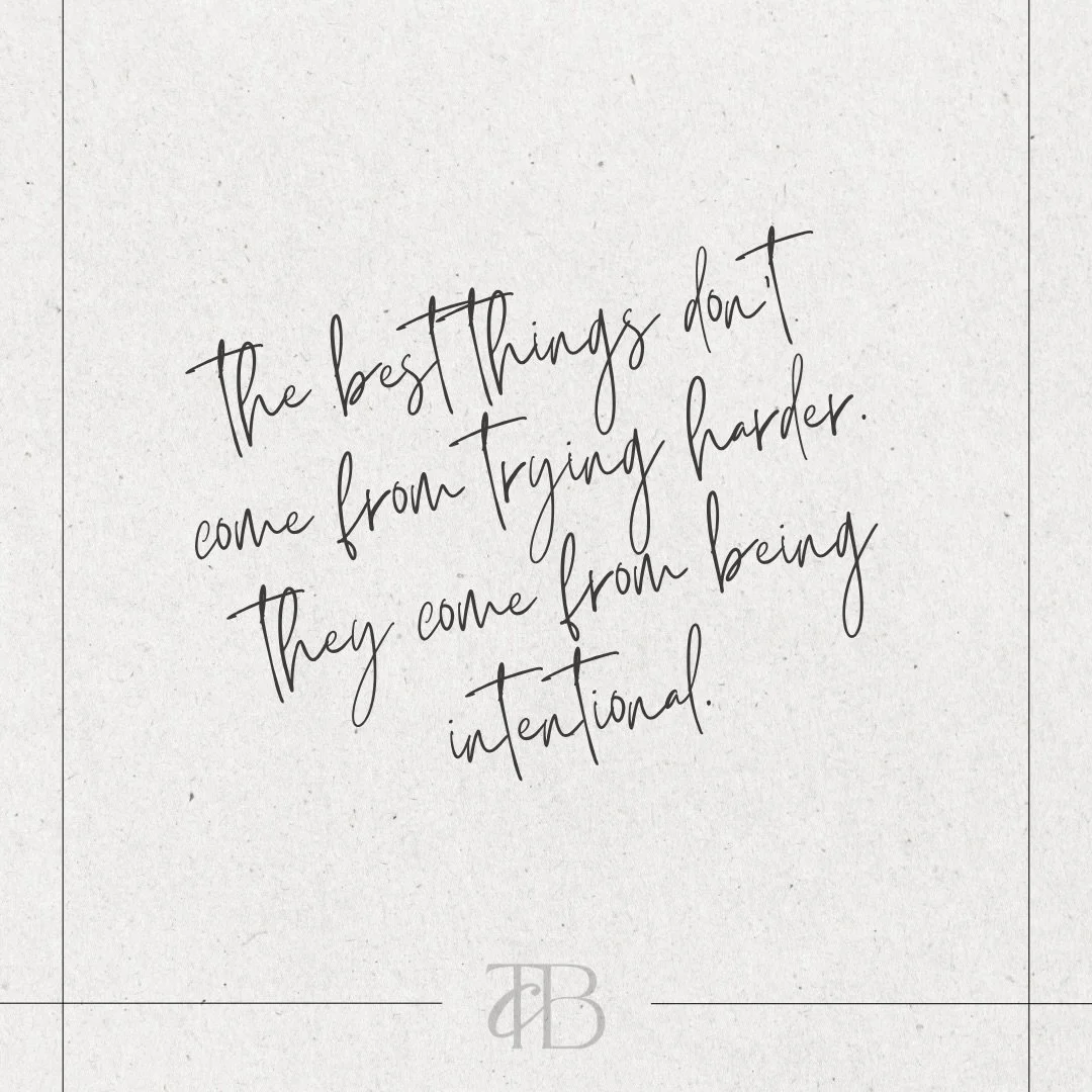 It&rsquo;s rarely about more effort.

It&rsquo;s about clarity, consistency, and knowing what doesn&rsquo;t need to be there. 

More on the blog 💌