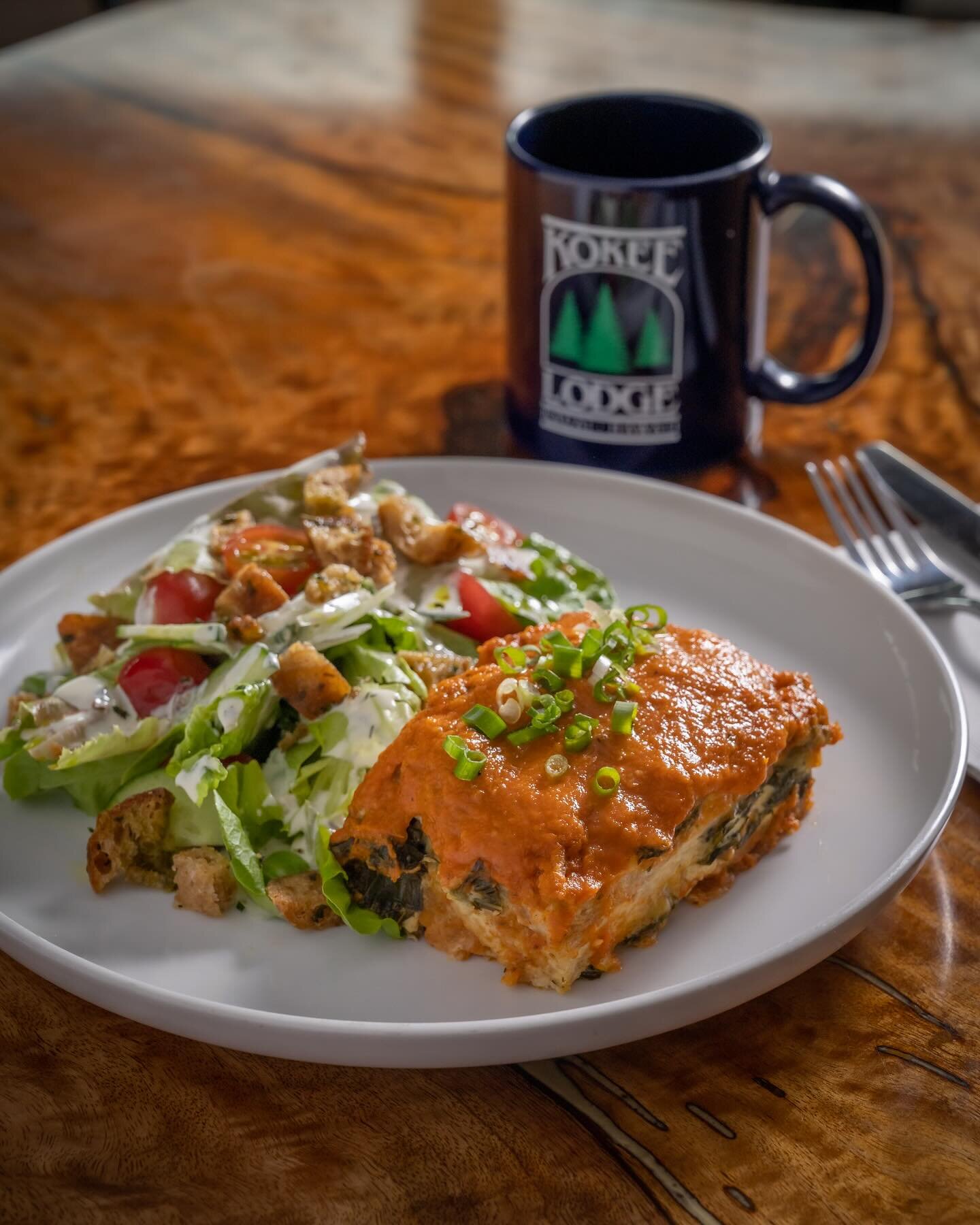 🥬 🥚 🧀 Try our Strata! 🥬 🥚 🧀 

Made with Mauka fresh eggs, fresh greens from Malama Kauai and Hale Puna, provolone cheese, onions, and organic Midnight Bear sourdough. Topped with a savory roasted tomato sauce. 

Weʻre open 7 days a week from 9: